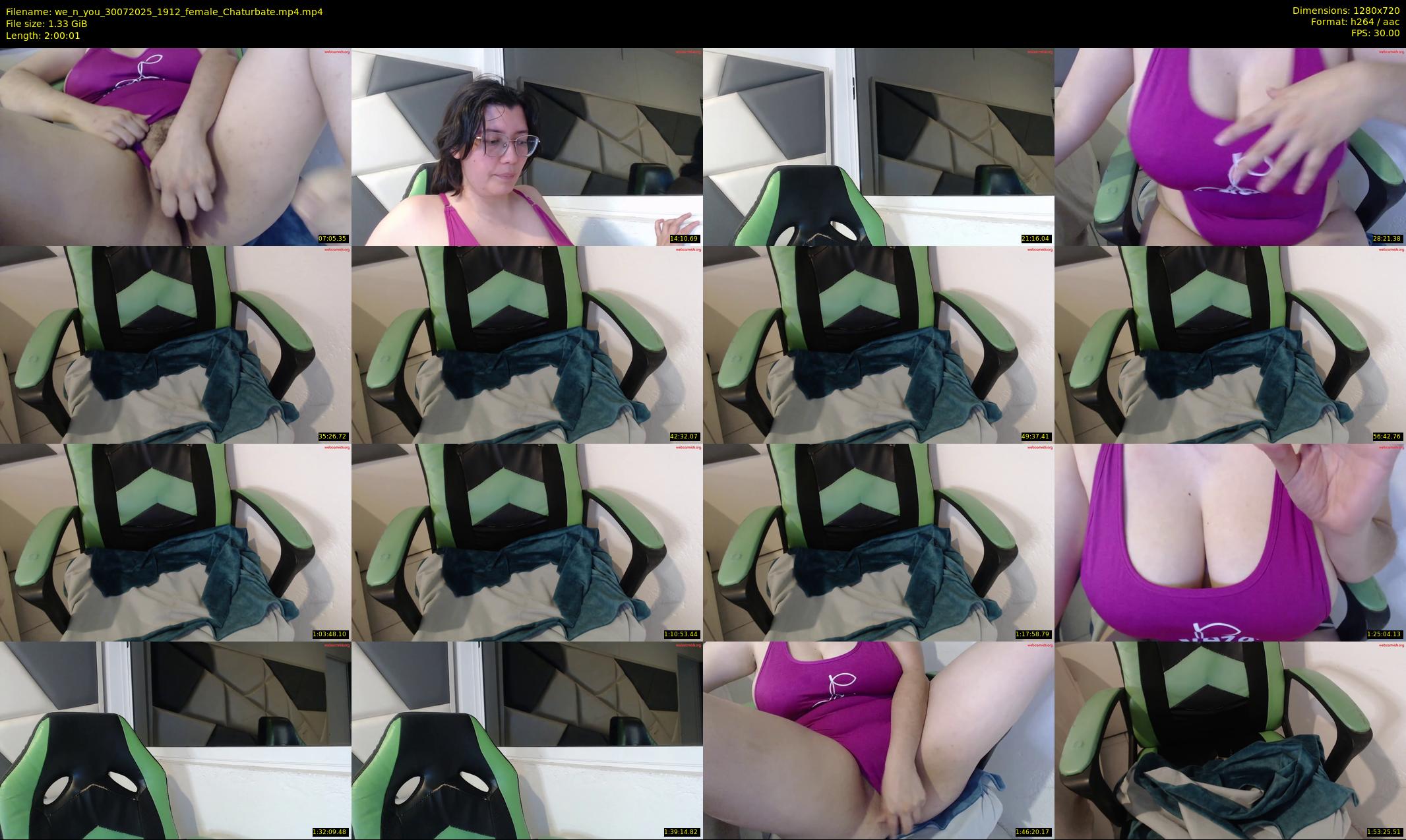 we_n_you — 121 minute Chaturbate couple cam show recording, 720p, Jul 30, 2025