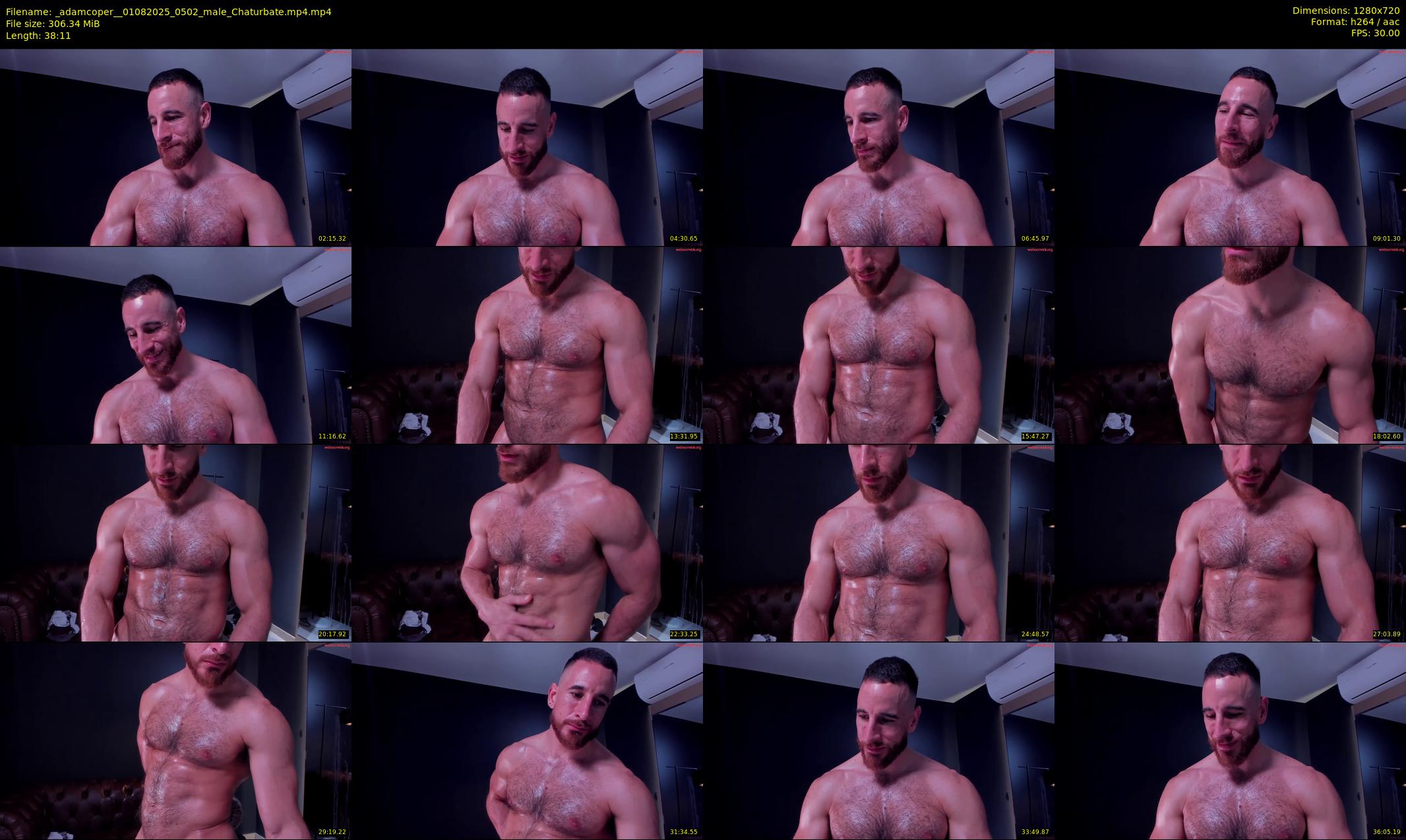 _adamcoper_ — 39 minute Chaturbate male cam show recording, 720p, Aug 1, 2025