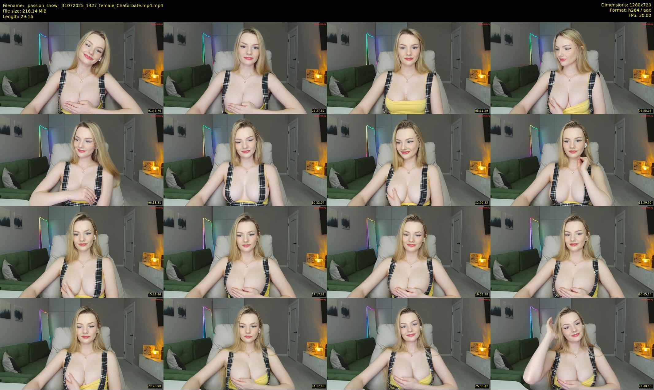_passion_show_ — 30 minute Chaturbate couple cam show recording, 720p, Jul 31, 2025