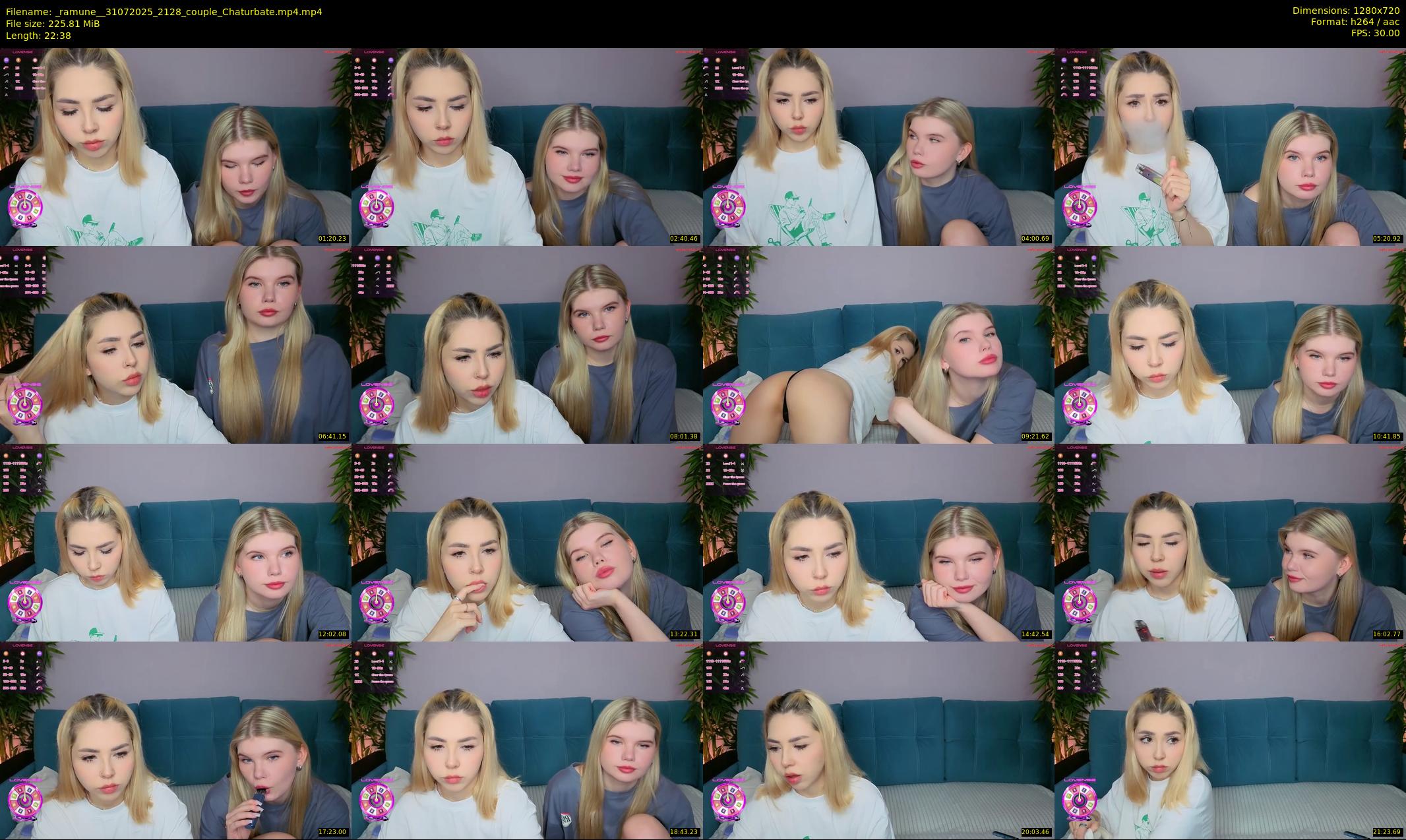 _ramune_ — 23 minute Chaturbate couple cam show recording, 720p, Jul 31, 2025