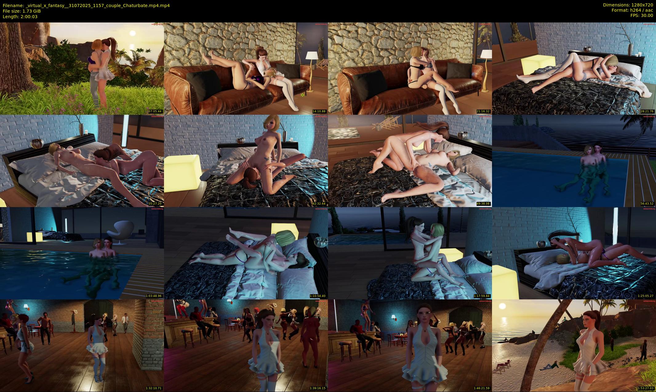 _virtual_x_fantasy_ — 121 minute Chaturbate couple cam show recording, 720p, Jul 31, 2025