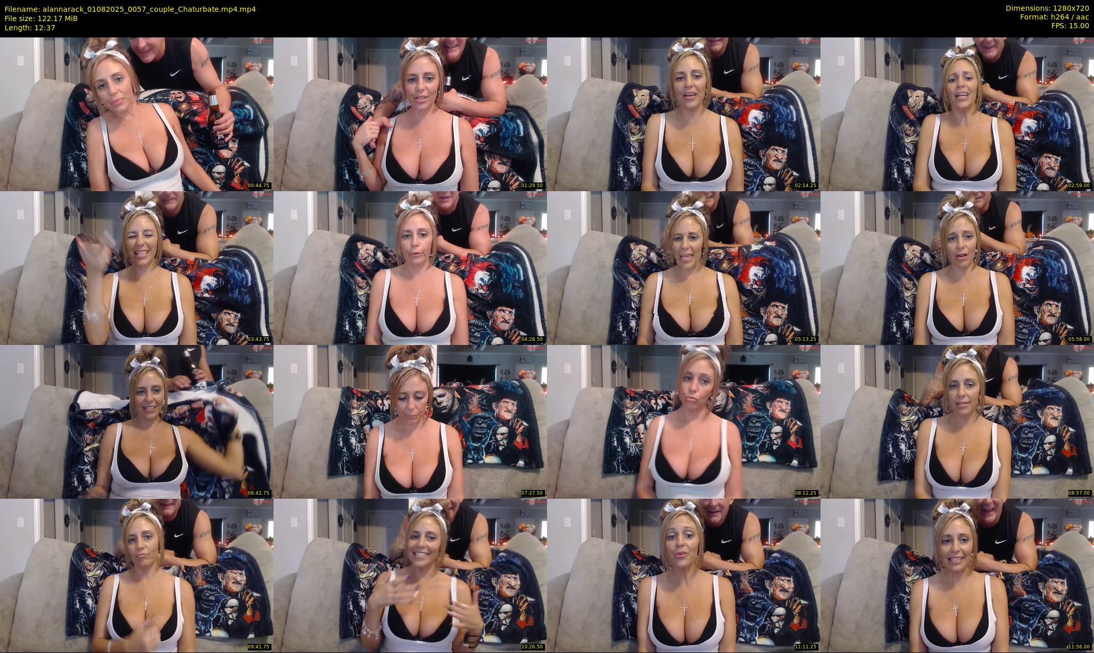 alannarack — 13 minute Chaturbate female cam show recording, 720p, Aug 1, 2025