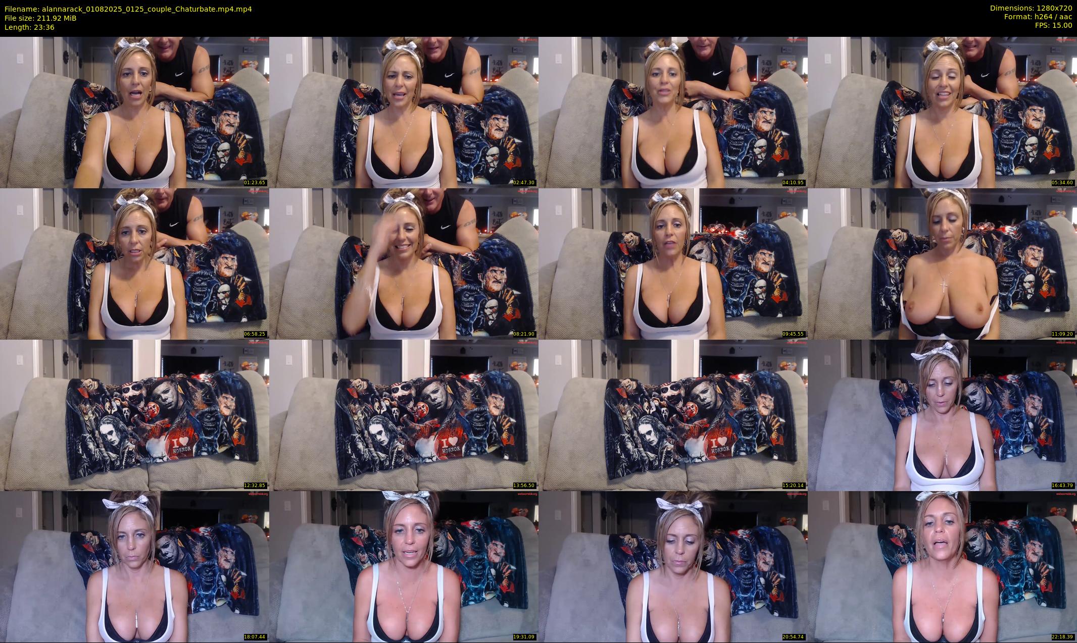 alannarack — 24 minute Chaturbate female cam show recording, 720p, Aug 1, 2025