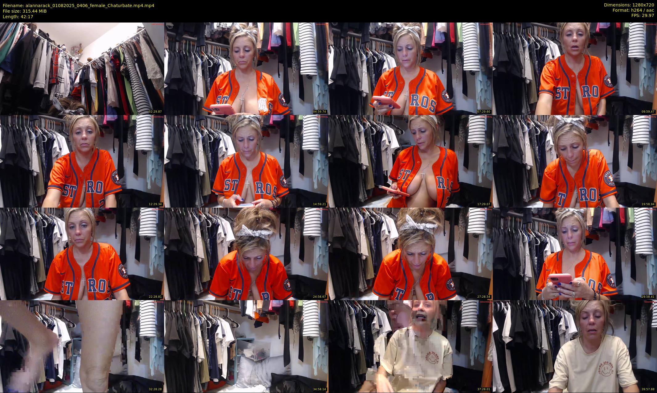 alannarack — 43 minute Chaturbate female cam show recording, 720p, Aug 1, 2025
