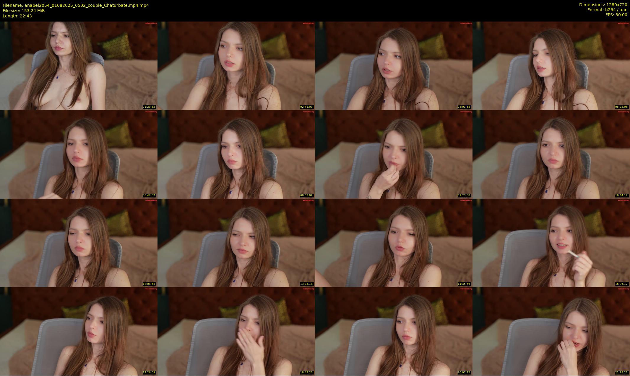 anabel2054 — 23 minute Chaturbate female cam show recording, 720p, Aug 1, 2025