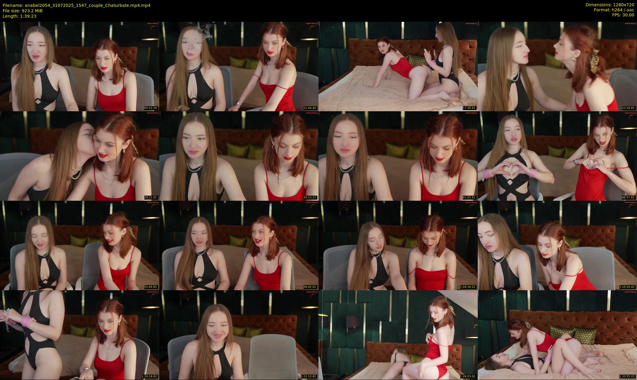 anabel2054 — 100 minute Chaturbate female cam show recording, 720p, Jul 31, 2025