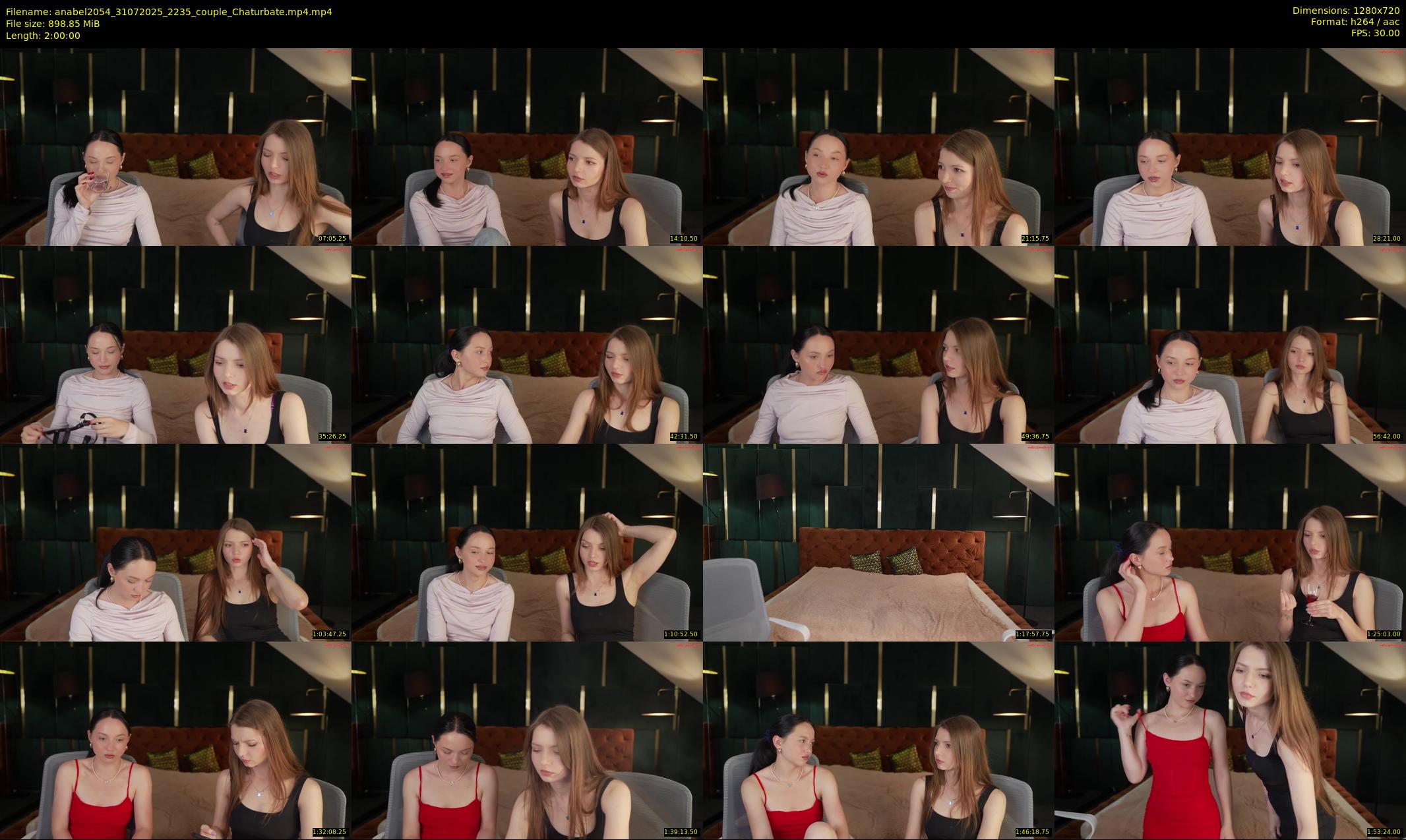 anabel2054 — 120 minute Chaturbate female cam show recording, 720p, Jul 31, 2025