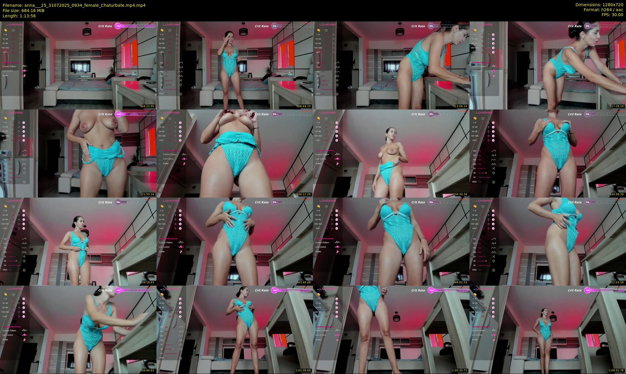 anna___25 — 74 minute Chaturbate female cam show recording, 720p, Jul 31, 2025