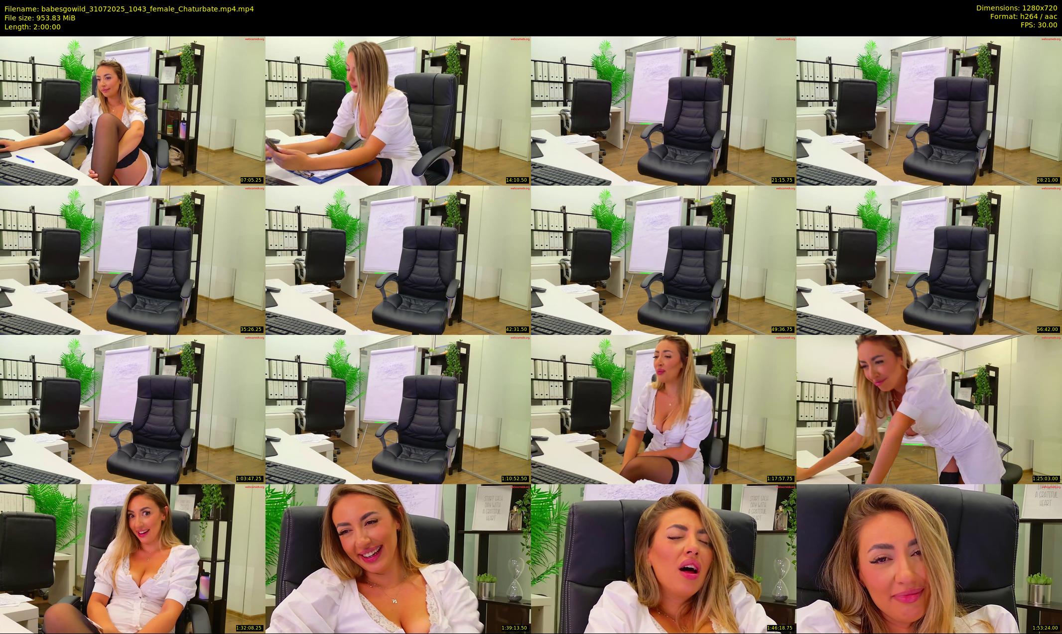 babesgowild — 120 minute Chaturbate couple cam show recording, 720p, Jul 31, 2025