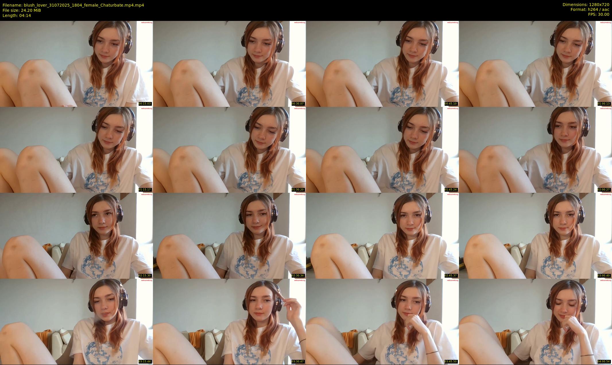 blush_lover — 5 minute Chaturbate female cam show recording, 720p, Jul 31, 2025