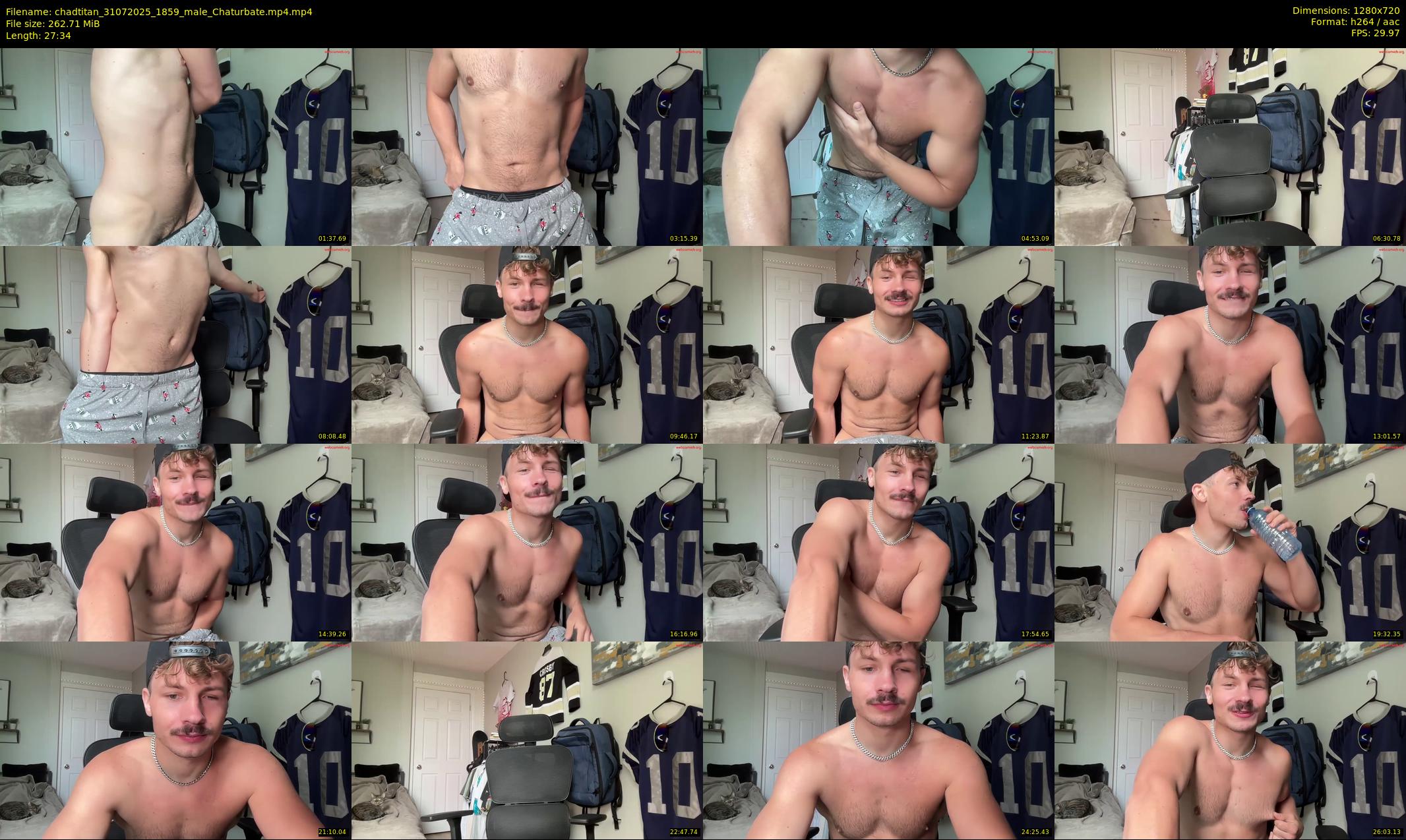 chadtitan — 28 minute Chaturbate male cam show recording, 720p, Jul 31, 2025