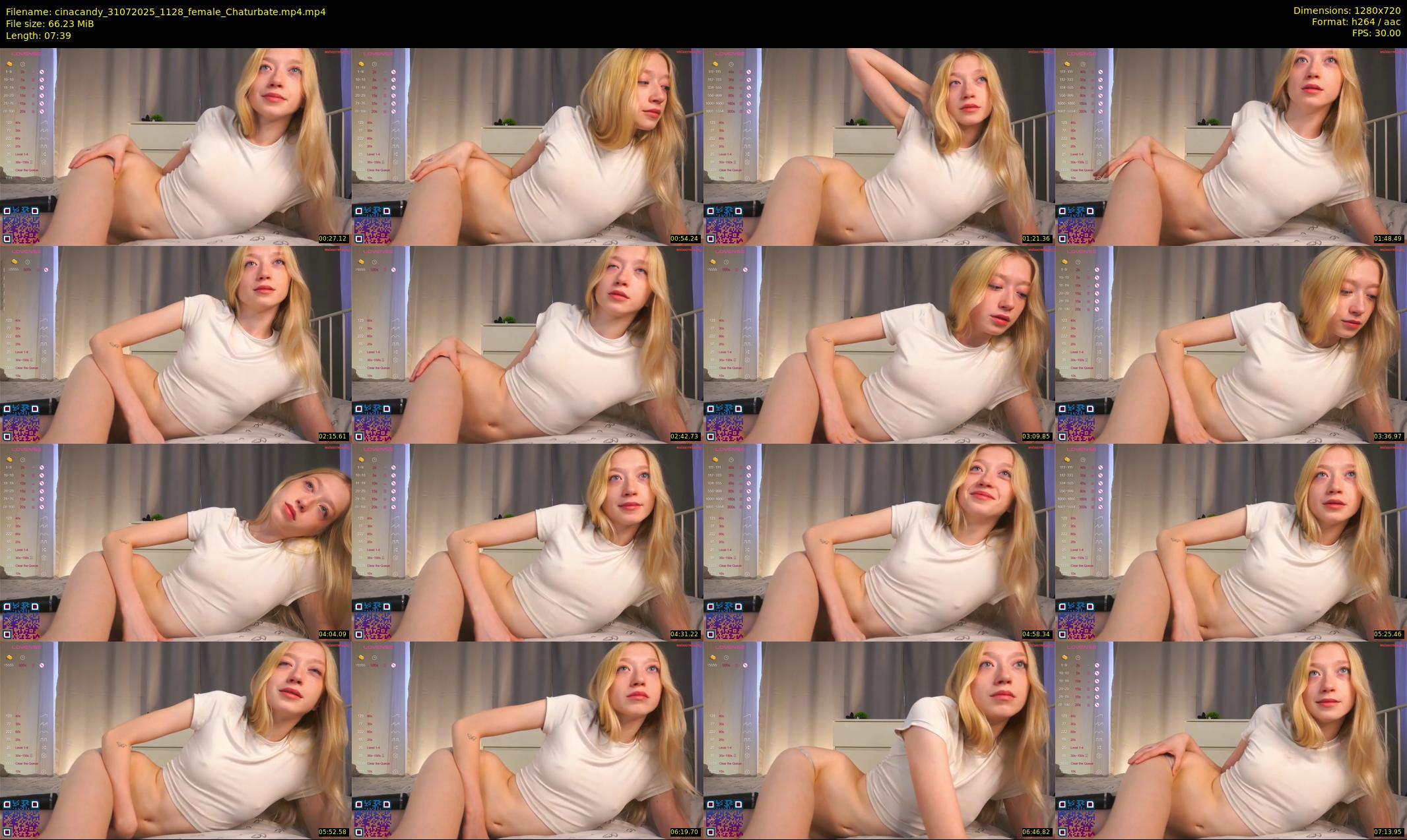 cinacandy — 8 minute Chaturbate female cam show recording, 720p, Jul 31, 2025