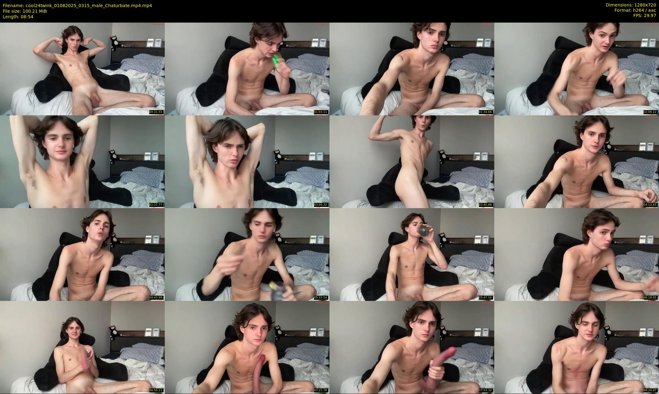 cool24twink — 9 minute Chaturbate male cam show recording, 720p, Aug 1, 2025