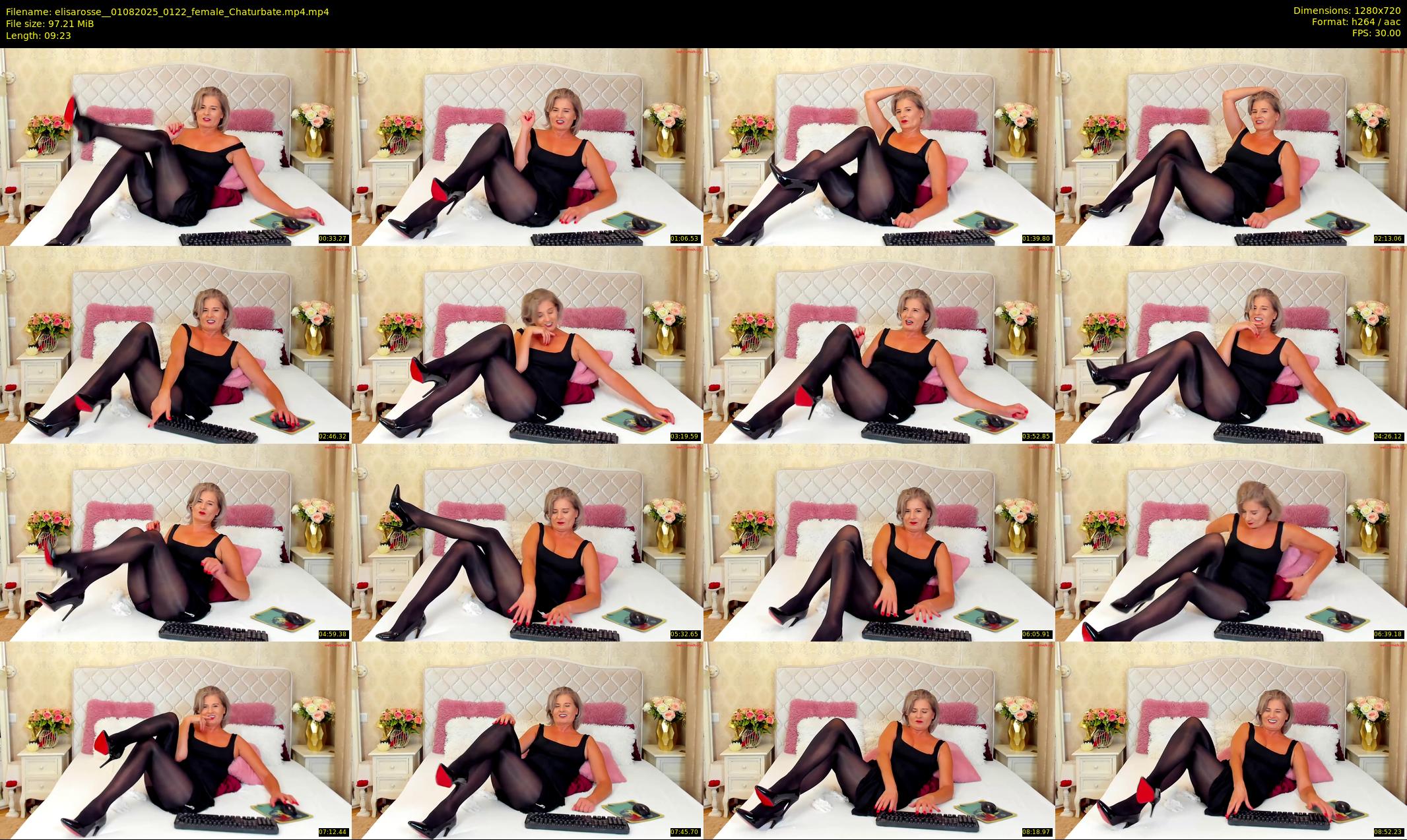 elisarosse_ — 10 minute Chaturbate female cam show recording, 720p, Aug 1, 2025