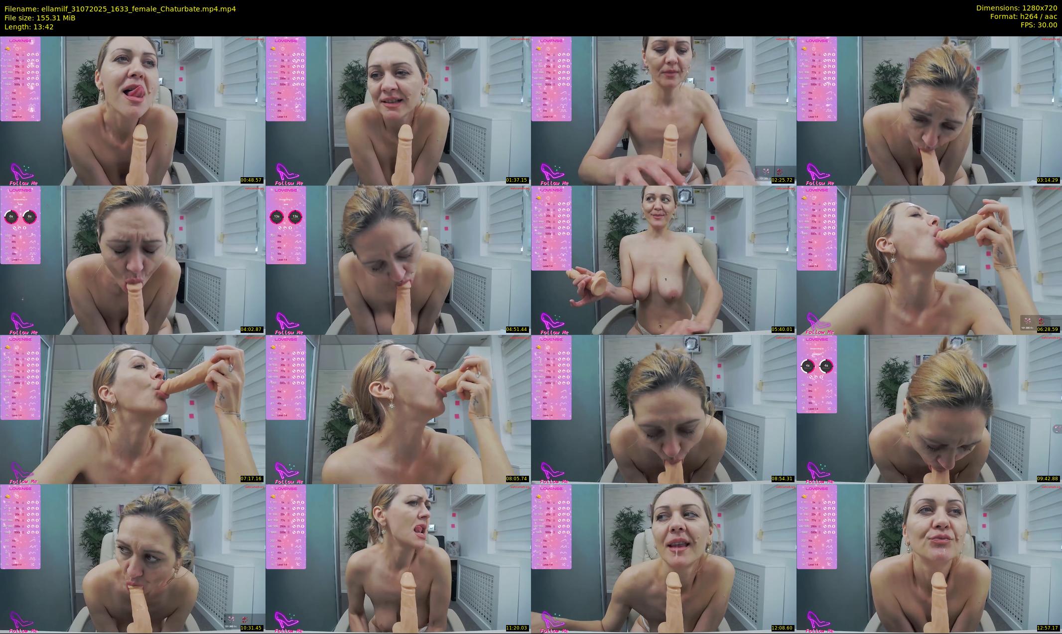 ellamilf — 14 minute Chaturbate female cam show recording, 720p, Jul 31, 2025