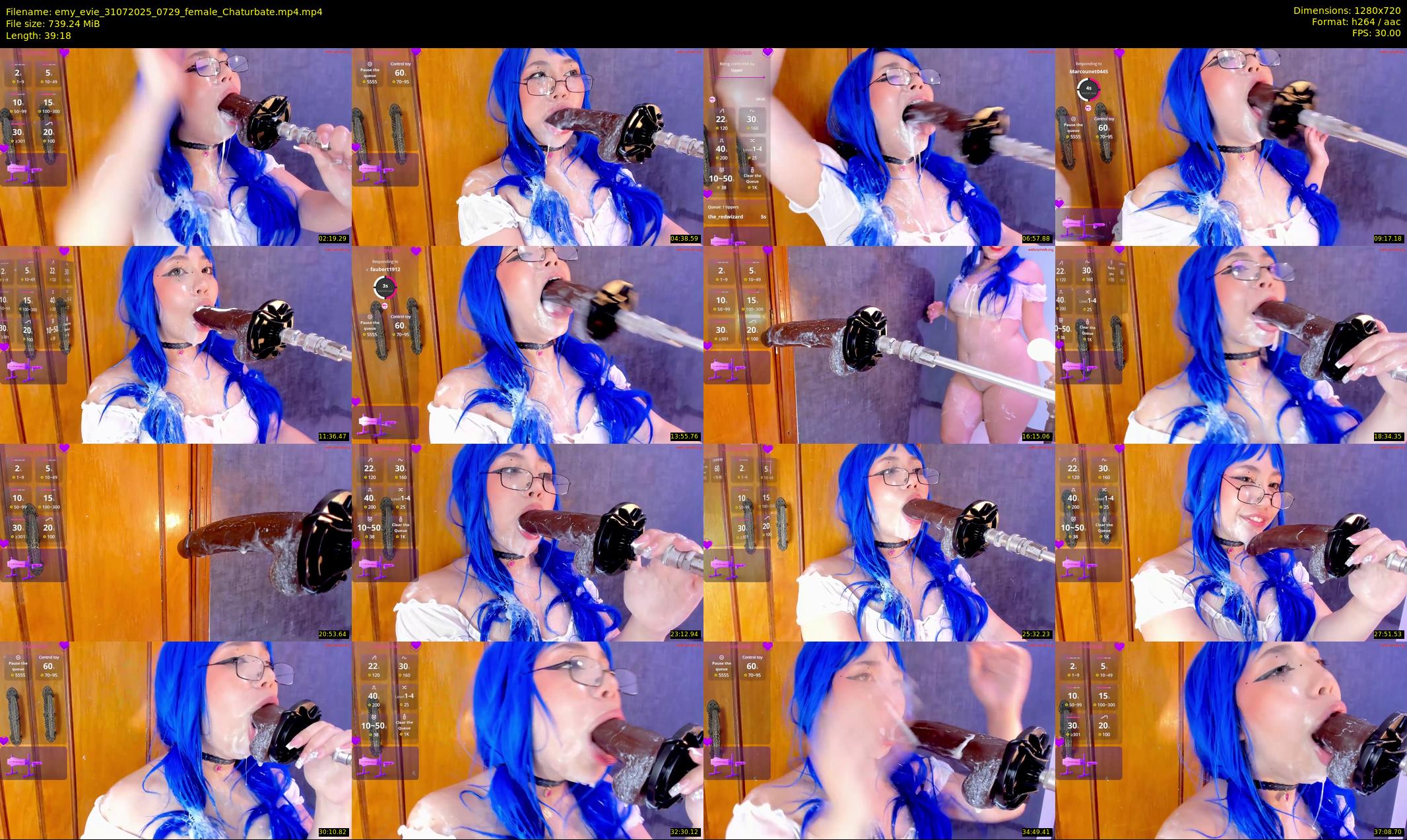 emy_evie — 40 minute Chaturbate female cam show recording, 720p, Jul 31, 2025