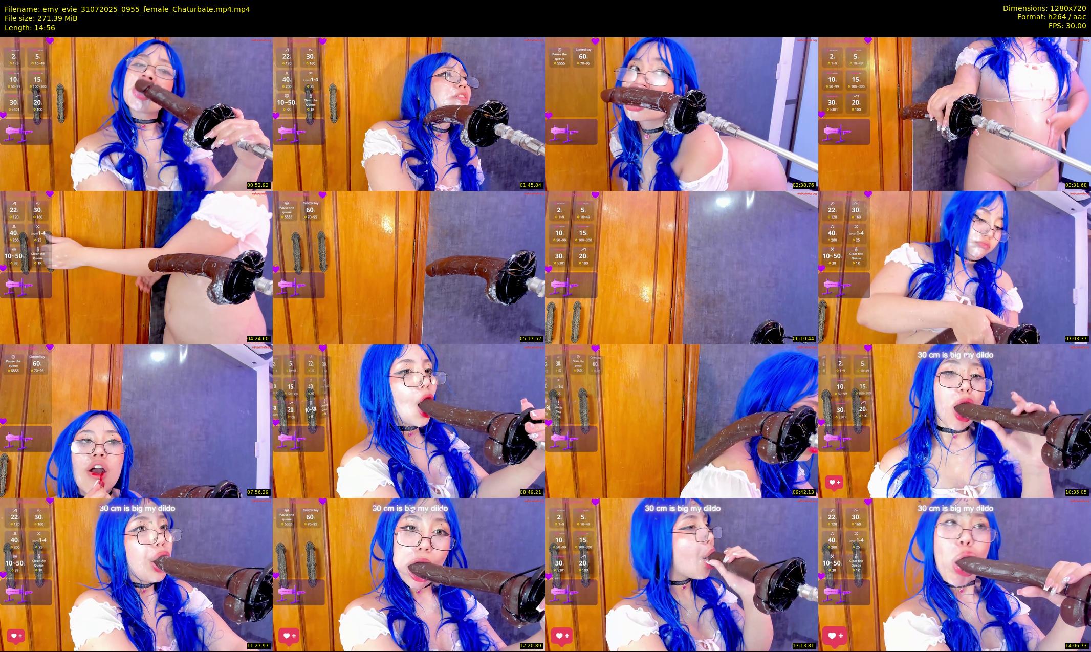 emy_evie — 15 minute Chaturbate female cam show recording, 720p, Jul 31, 2025