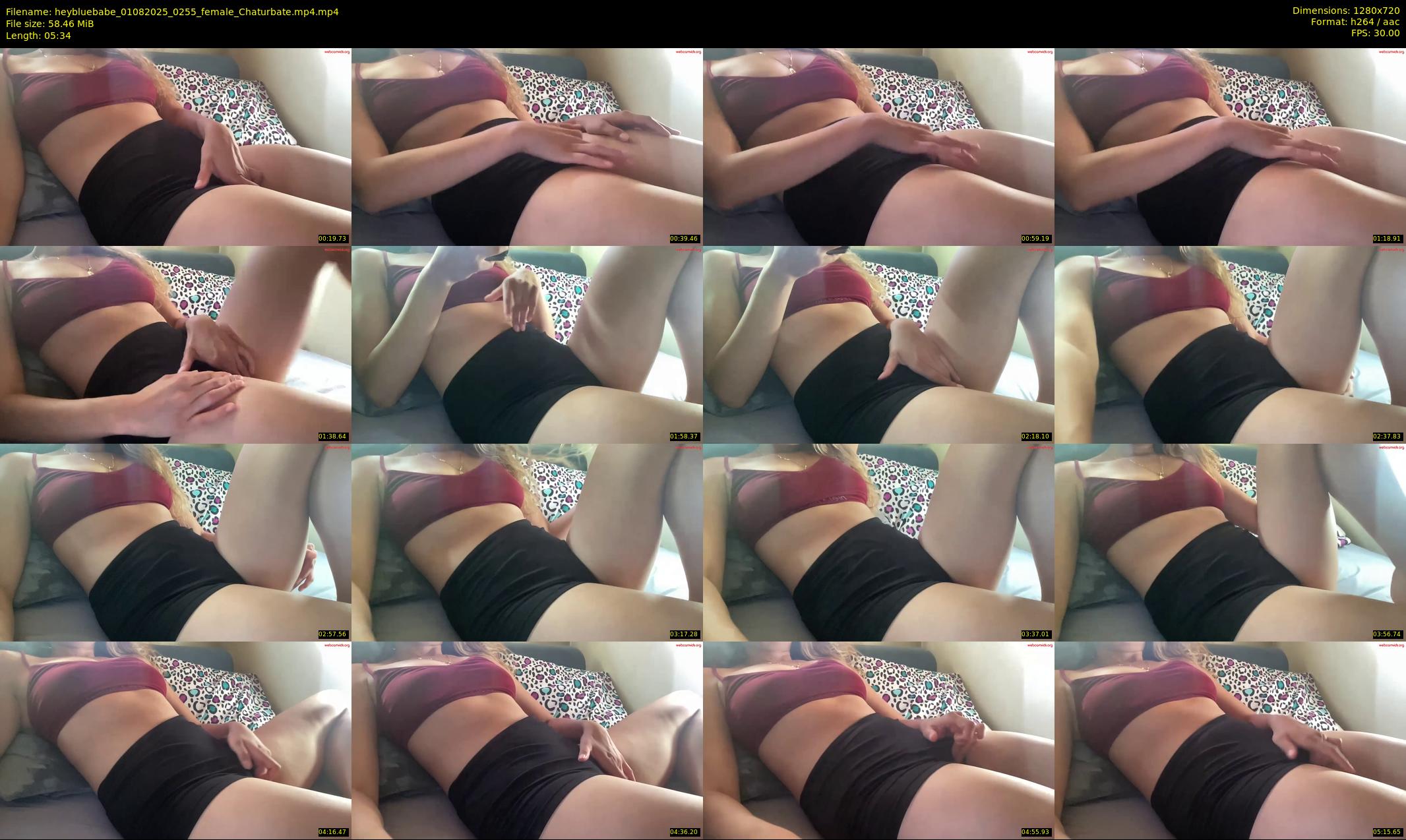 heybluebabe — 6 minute Chaturbate female cam show recording, 720p, Aug 1, 2025