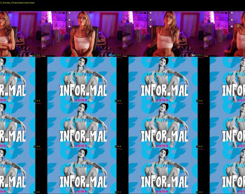 informal_ — 5 minute Chaturbate female cam show recording, 720p, Aug 1, 2025