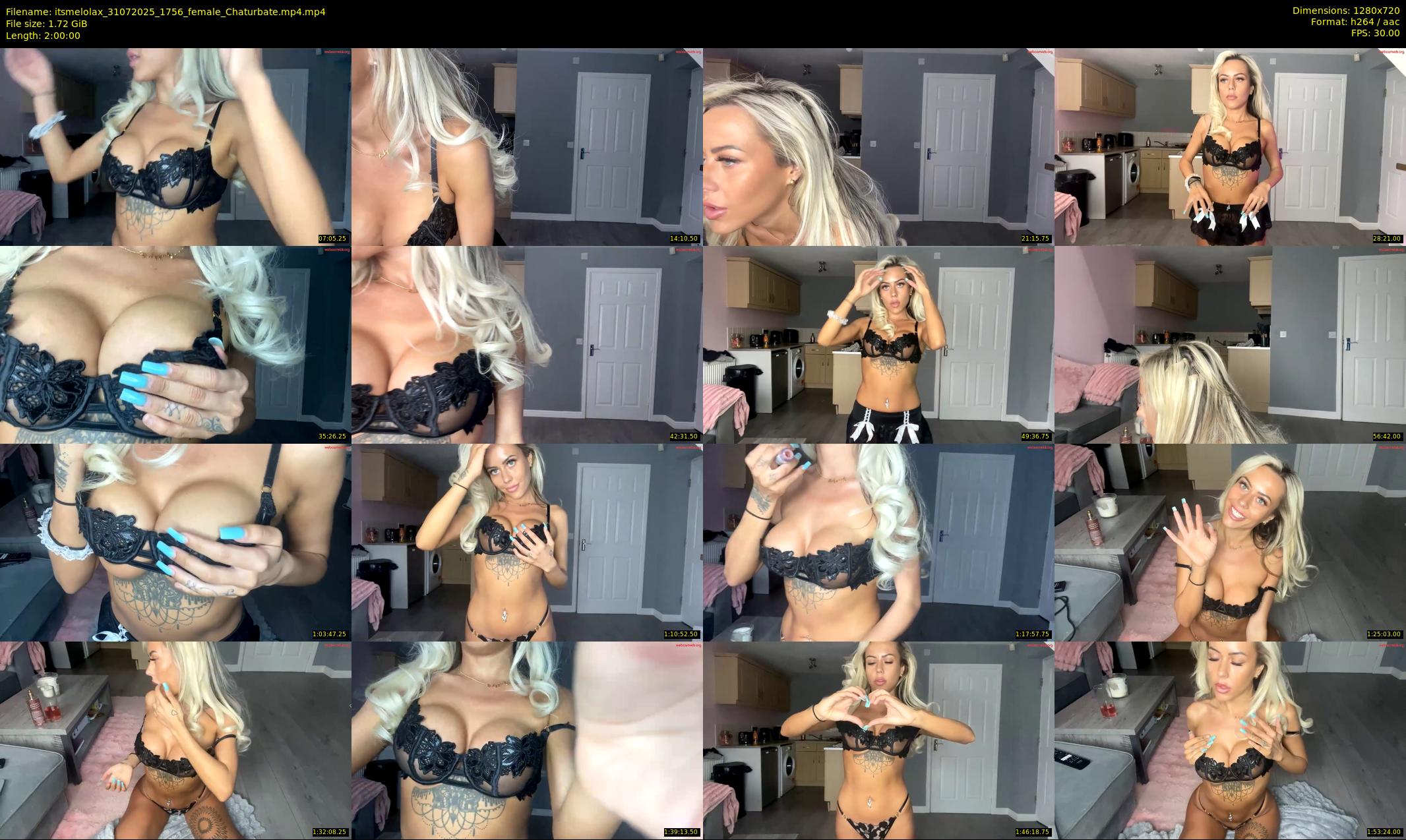 itsmelolax — 120 minute Chaturbate female cam show recording, 720p, Jul 31, 2025