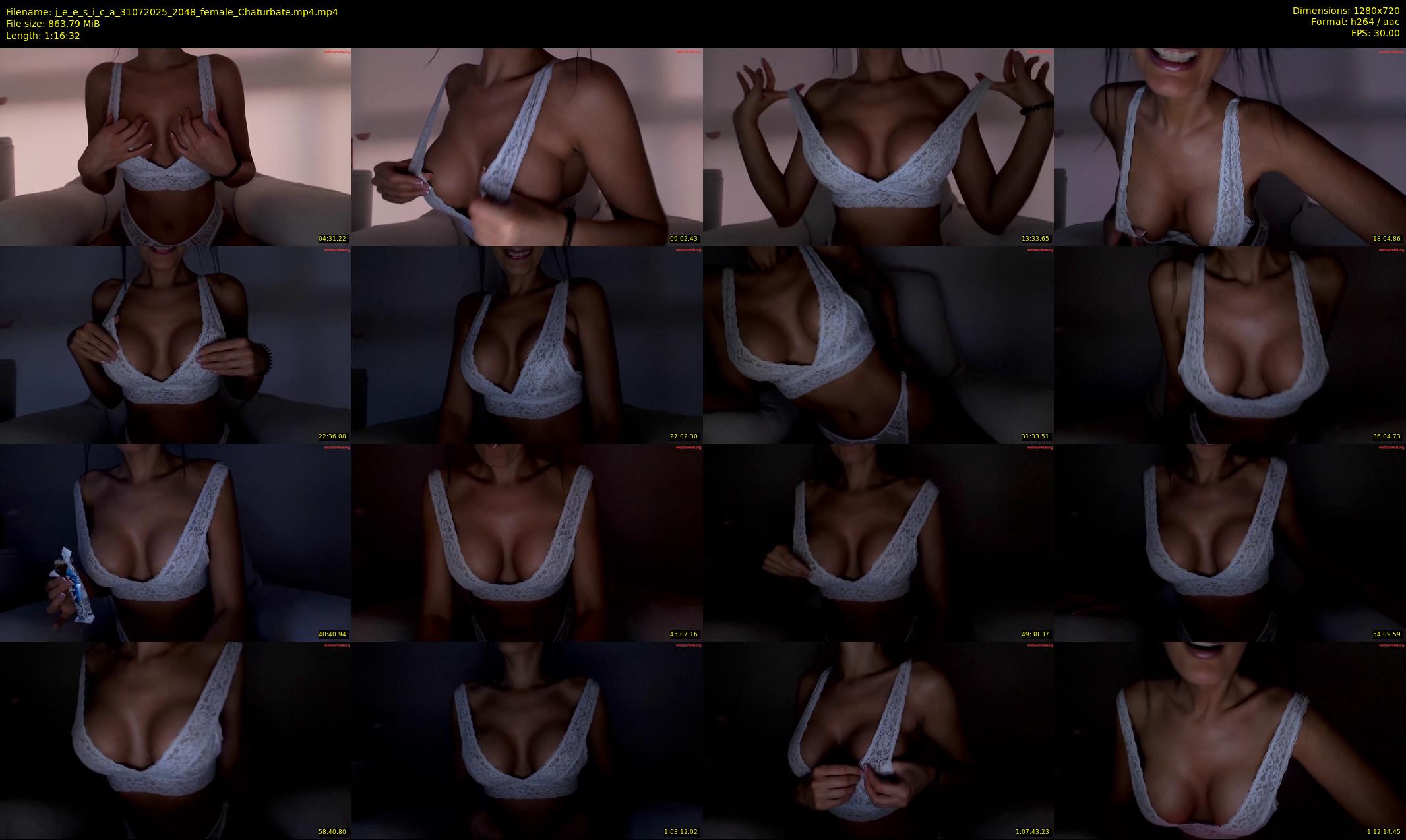 j_e_e_s_i_c_a — 77 minute Chaturbate female cam show recording, 720p, Jul 31, 2025