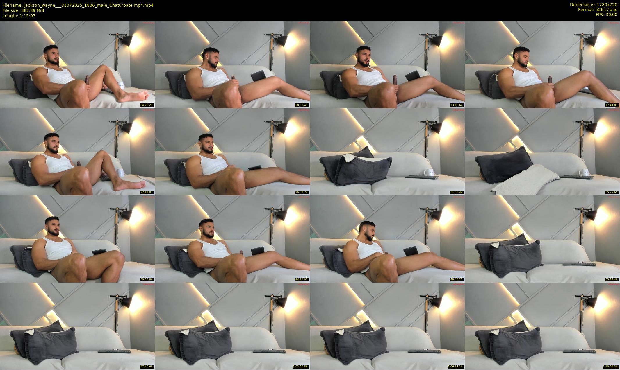 jackson_wayne__ — 76 minute Chaturbate male cam show recording, 720p, Jul 31, 2025