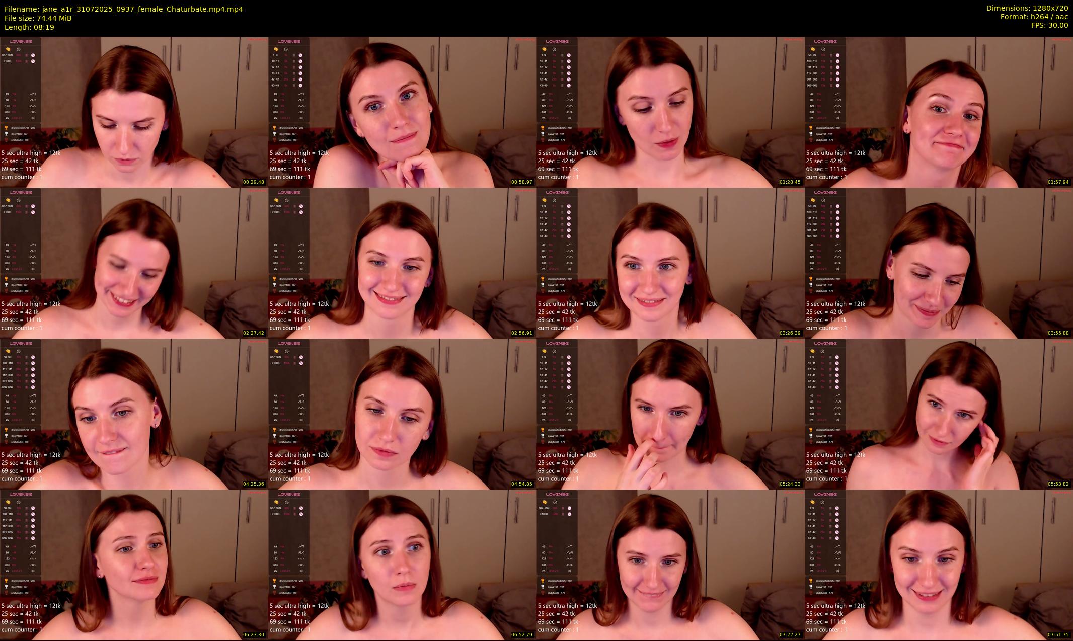 jane_a1r — 9 minute Chaturbate female cam show recording, 720p, Jul 31, 2025