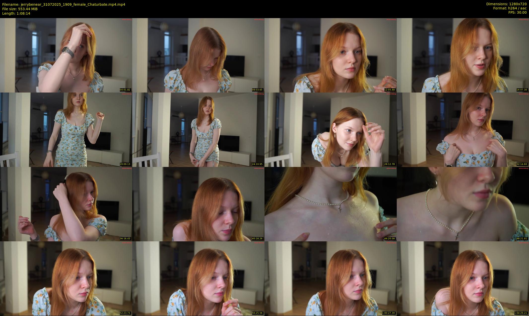 jerrybenear — 69 minute Chaturbate female cam show recording, 720p, Jul 31, 2025