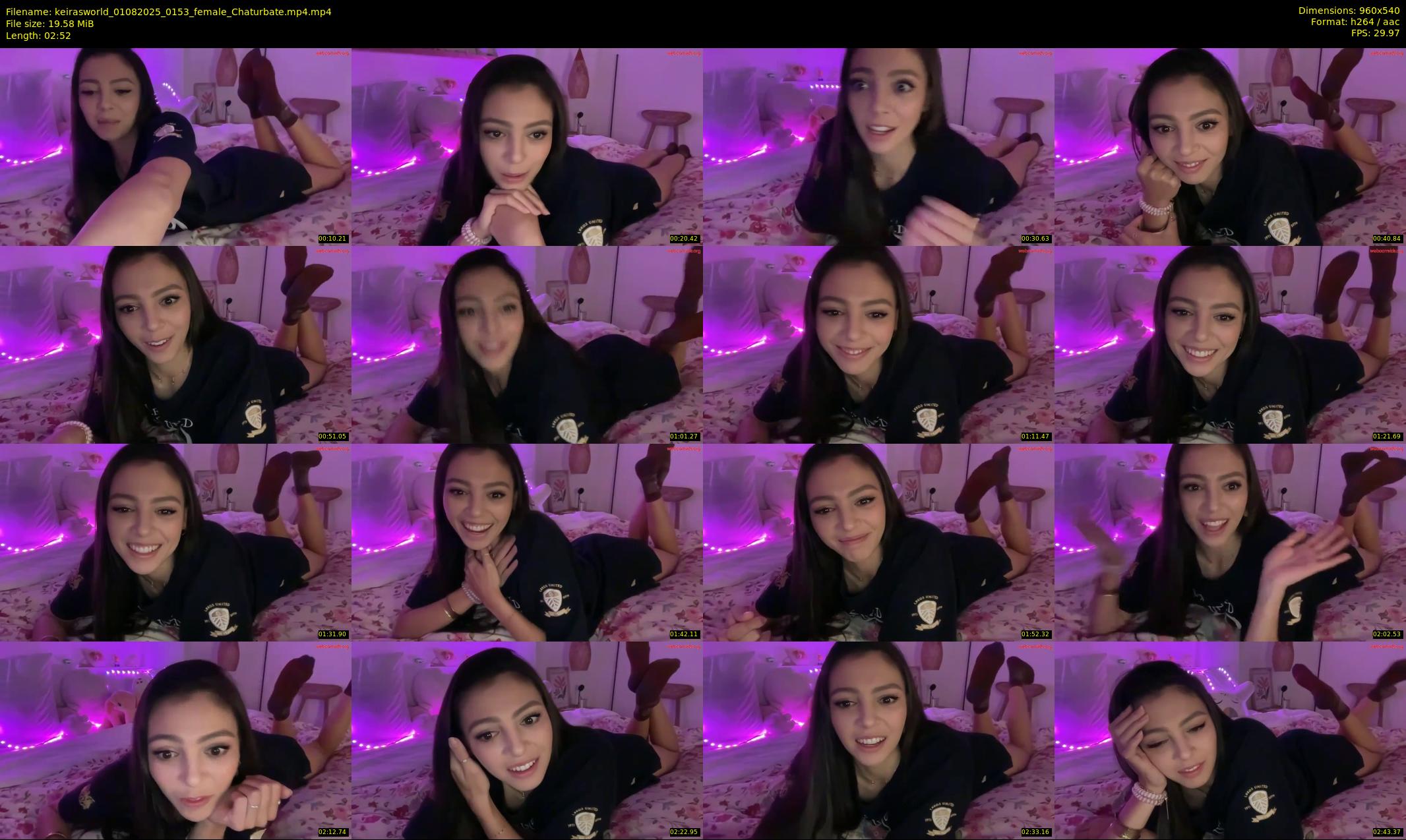 keirasworld — 3 minute Chaturbate female cam show recording, 480p, Aug 1, 2025