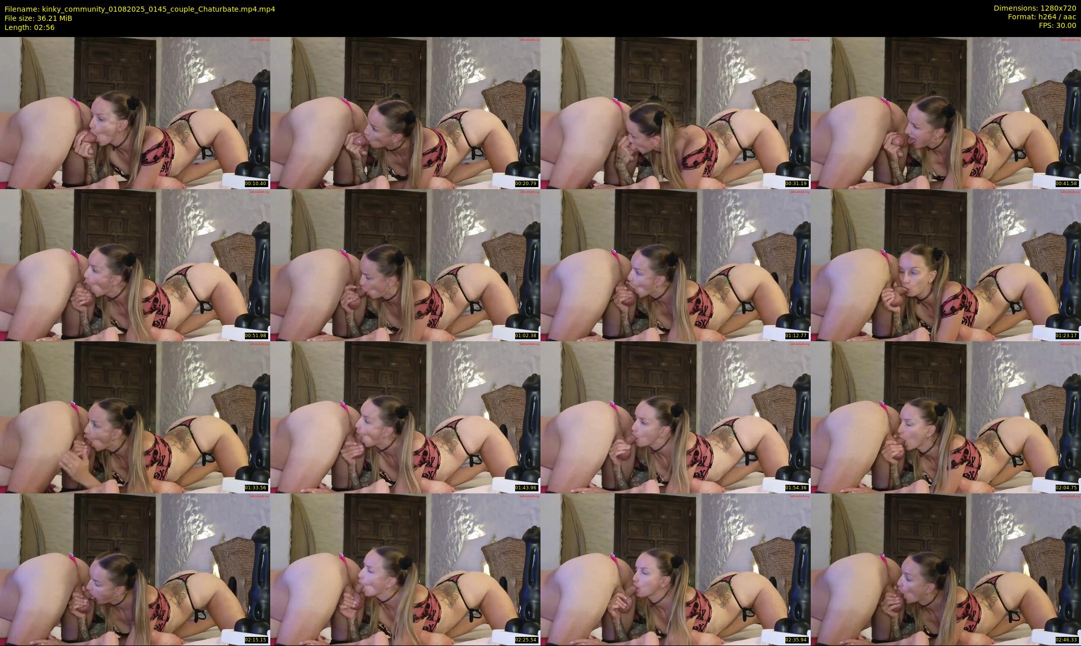 kinky_community — 3 minute Chaturbate couple cam show recording, 720p, Aug 1, 2025