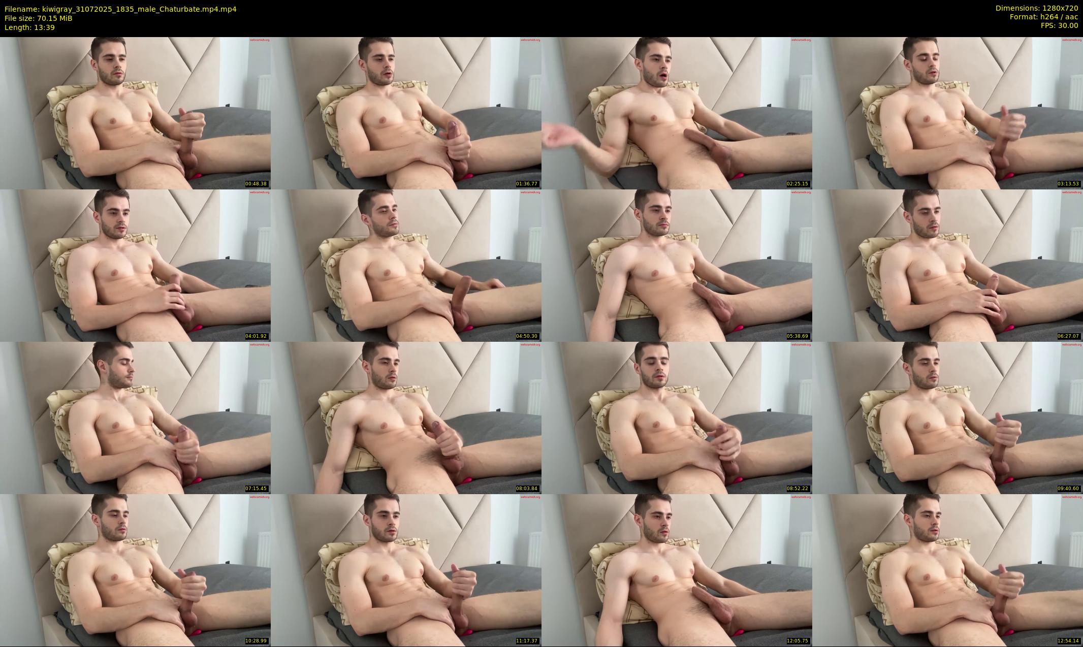 kiwigray — 14 minute Chaturbate male cam show recording, 720p, Jul 31, 2025