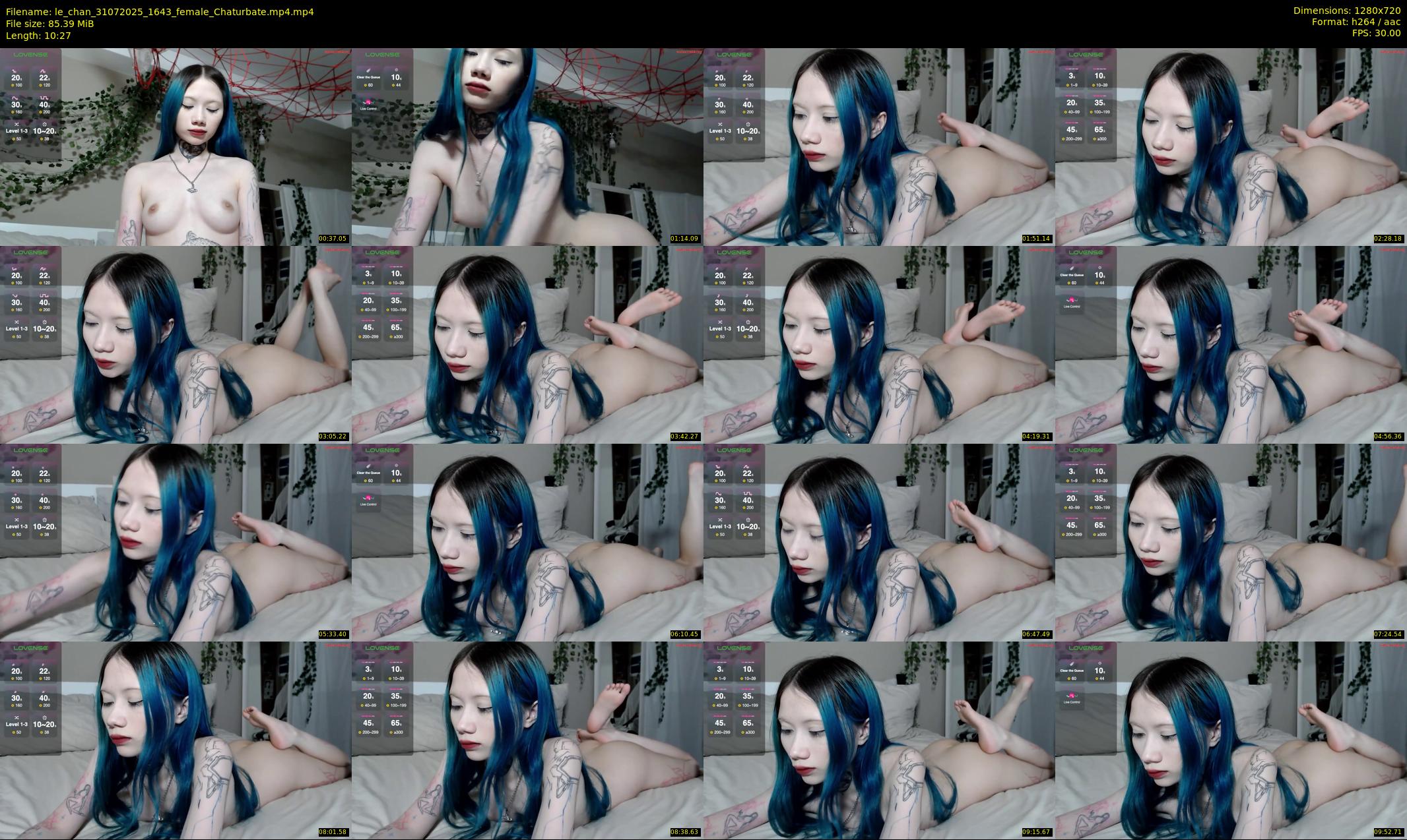 le_chan — 11 minute Chaturbate female cam show recording, 720p, Jul 31, 2025