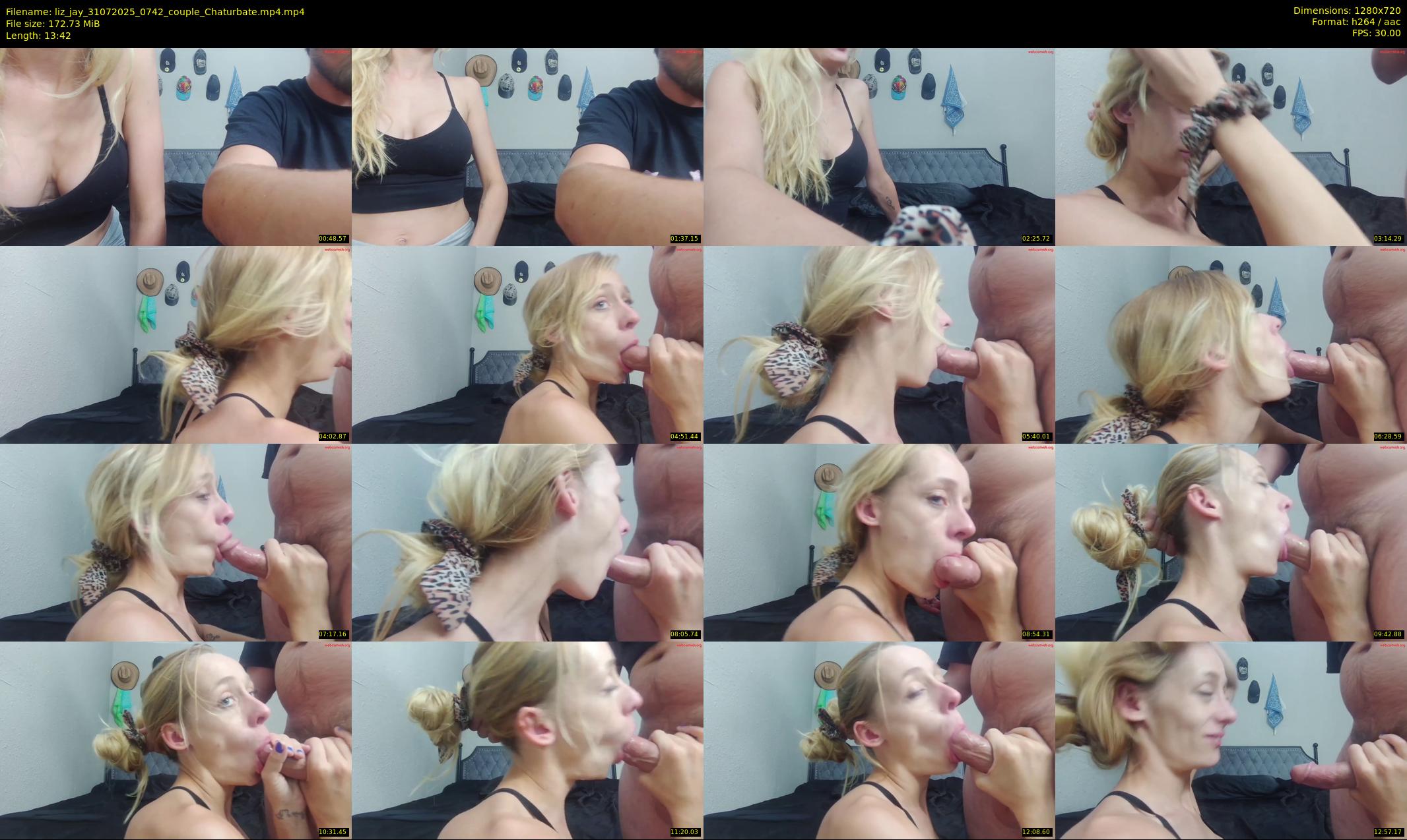 liz_jay — 14 minute Chaturbate couple cam show recording, 720p, Jul 31, 2025