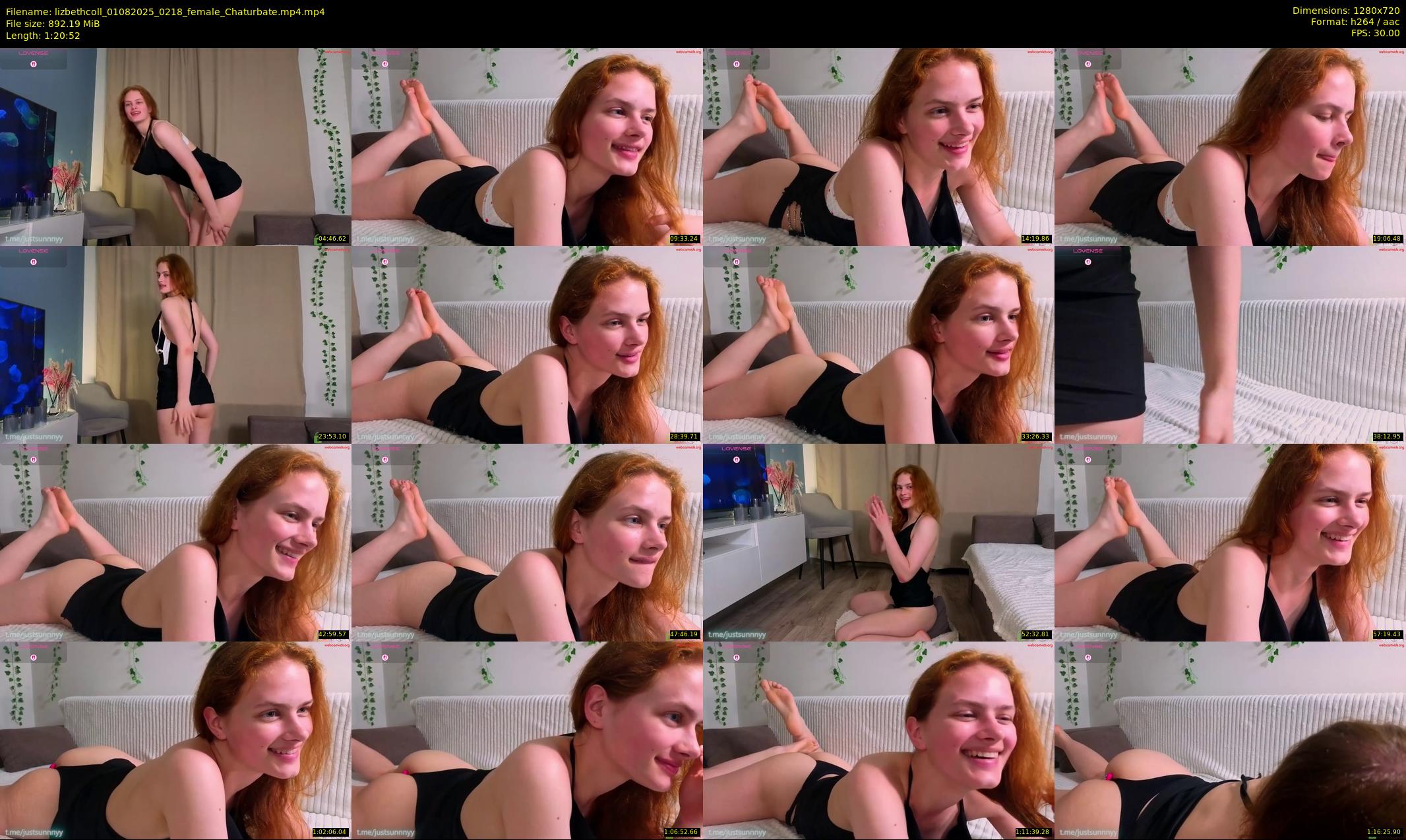 lizbethcoll — 81 minute Chaturbate female cam show recording, 720p, Aug 1, 2025