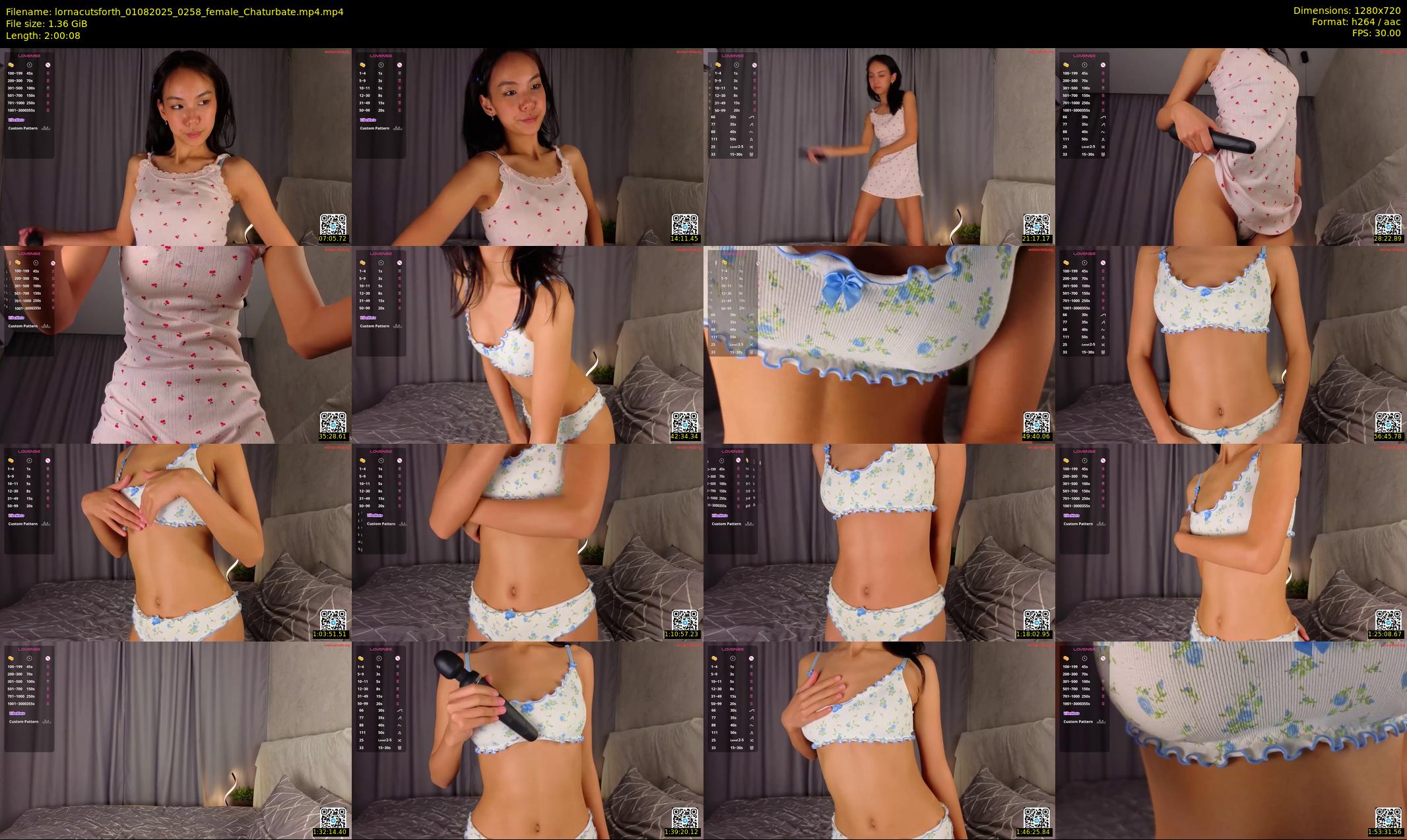 lornacutsforth — 121 minute Chaturbate female cam show recording, 720p, Aug 1, 2025