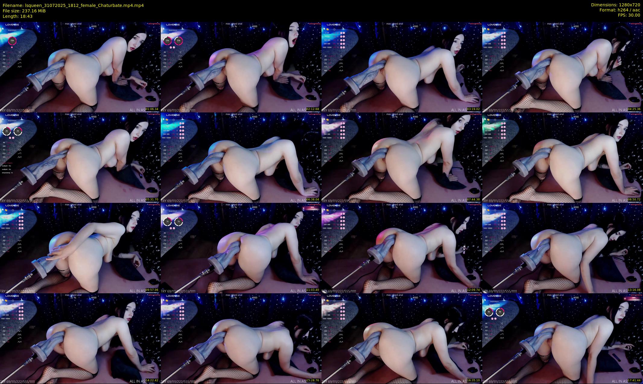lsqueen — 19 minute Chaturbate female cam show recording, 720p, Jul 31, 2025