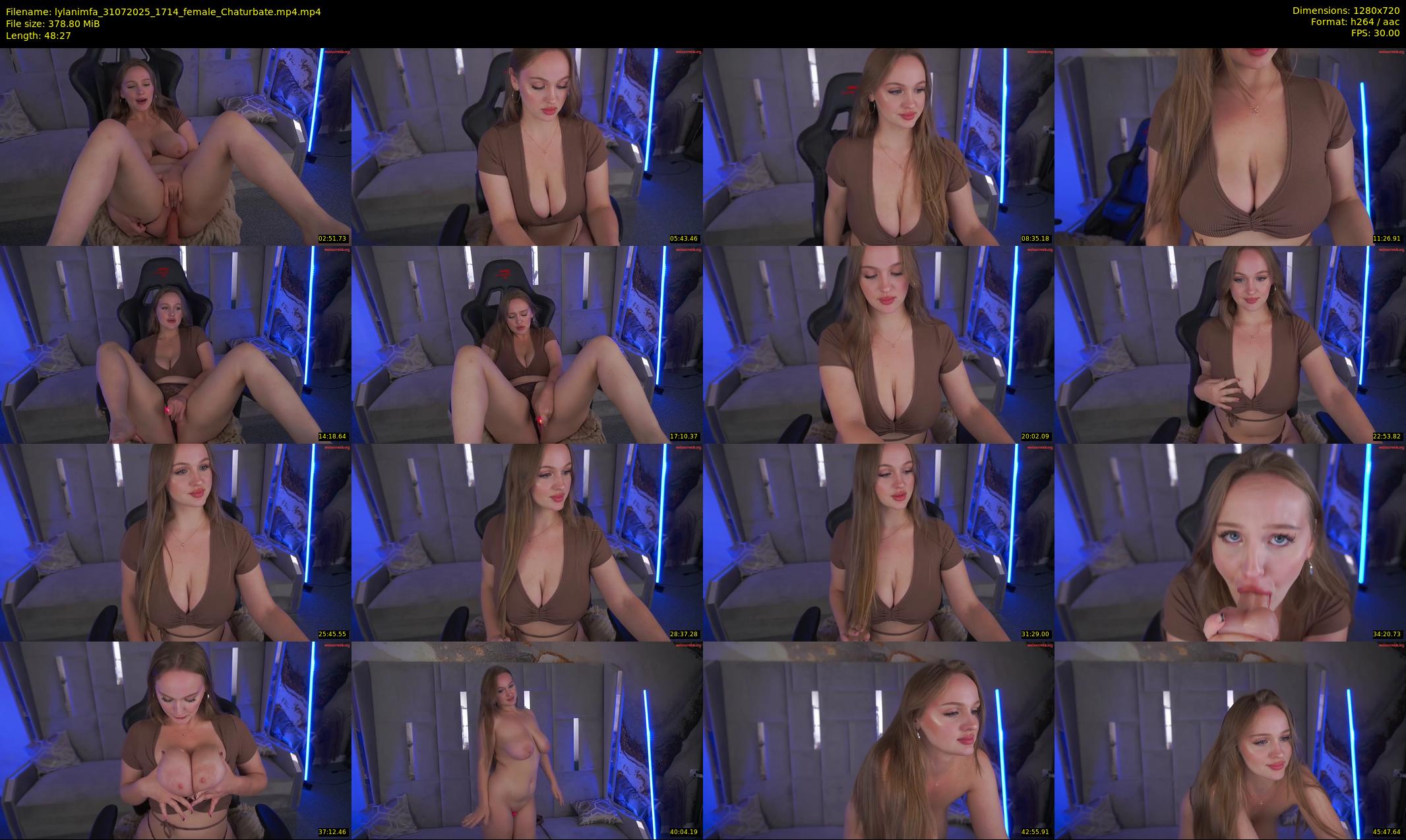 lylanimfa — 49 minute Chaturbate female cam show recording, 720p, Jul 31, 2025