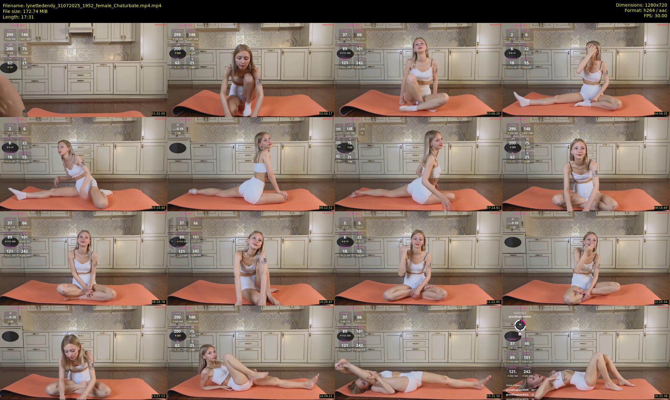 lynettedendy — 18 minute Chaturbate female cam show recording, 720p, Jul 31, 2025