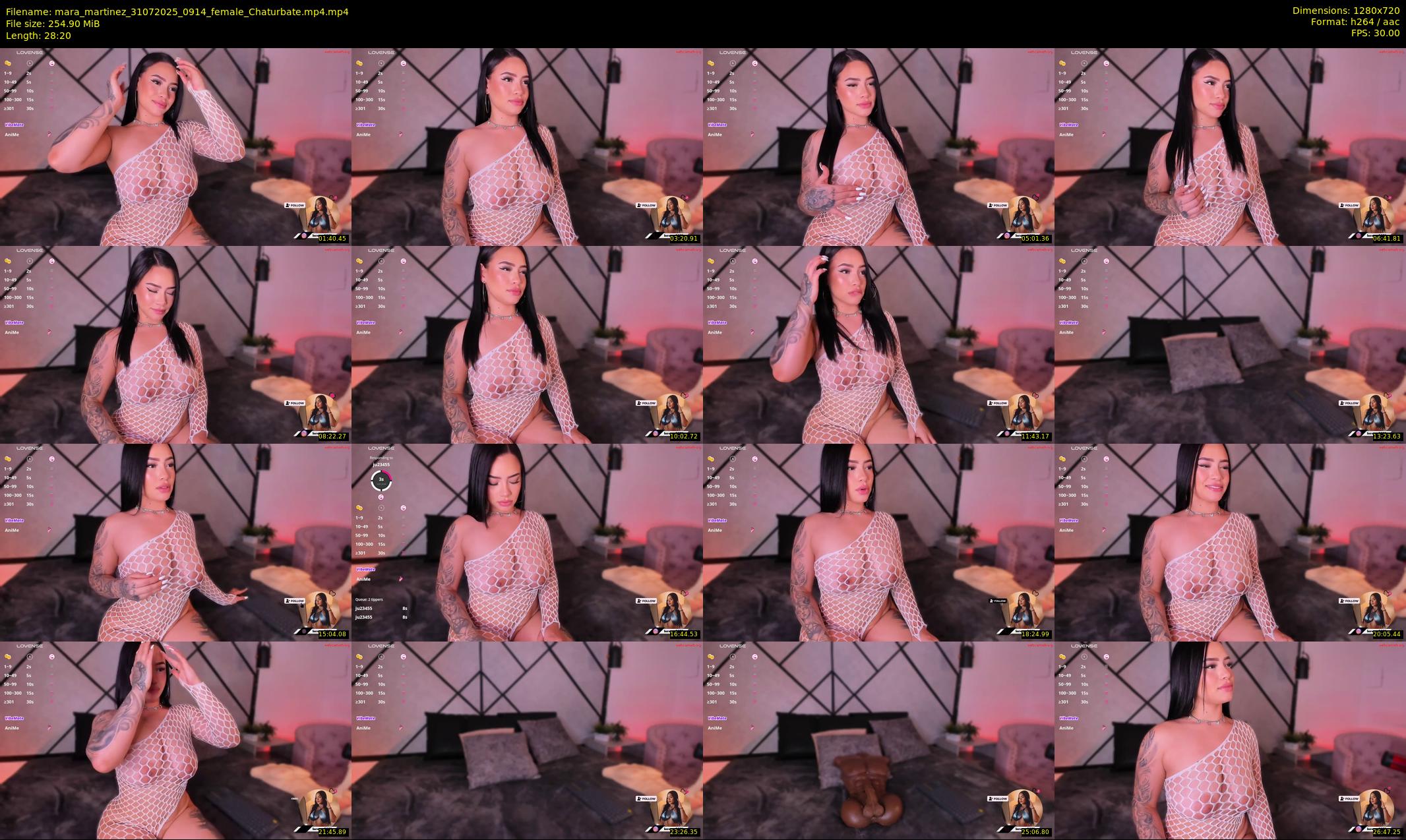 mara_martinez — 29 minute Chaturbate female cam show recording, 720p, Jul 31, 2025