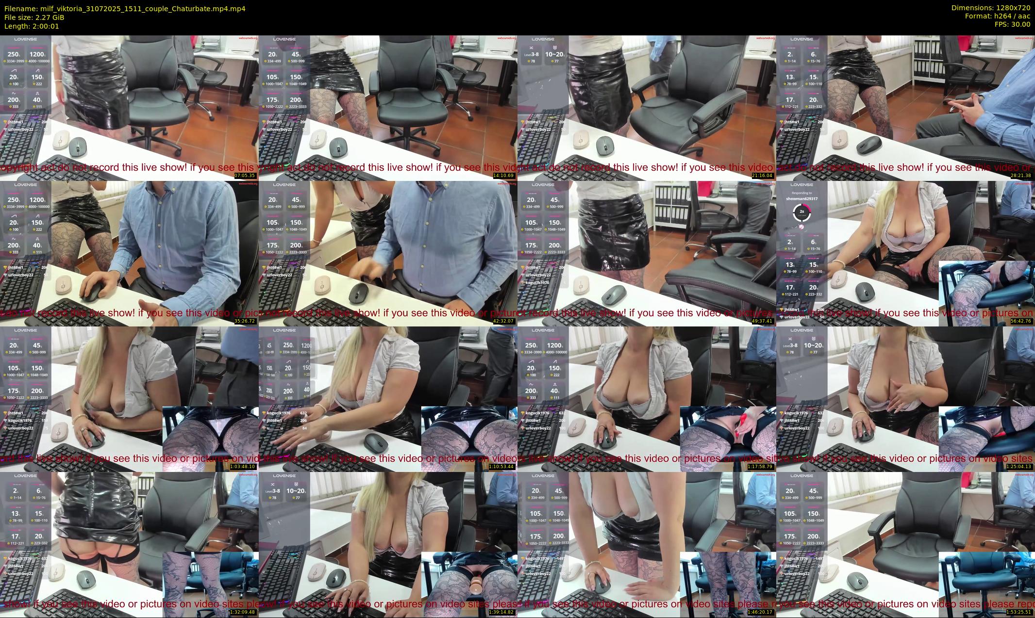 milf_viktoria — 121 minute Chaturbate female cam show recording, 720p, Jul 31, 2025