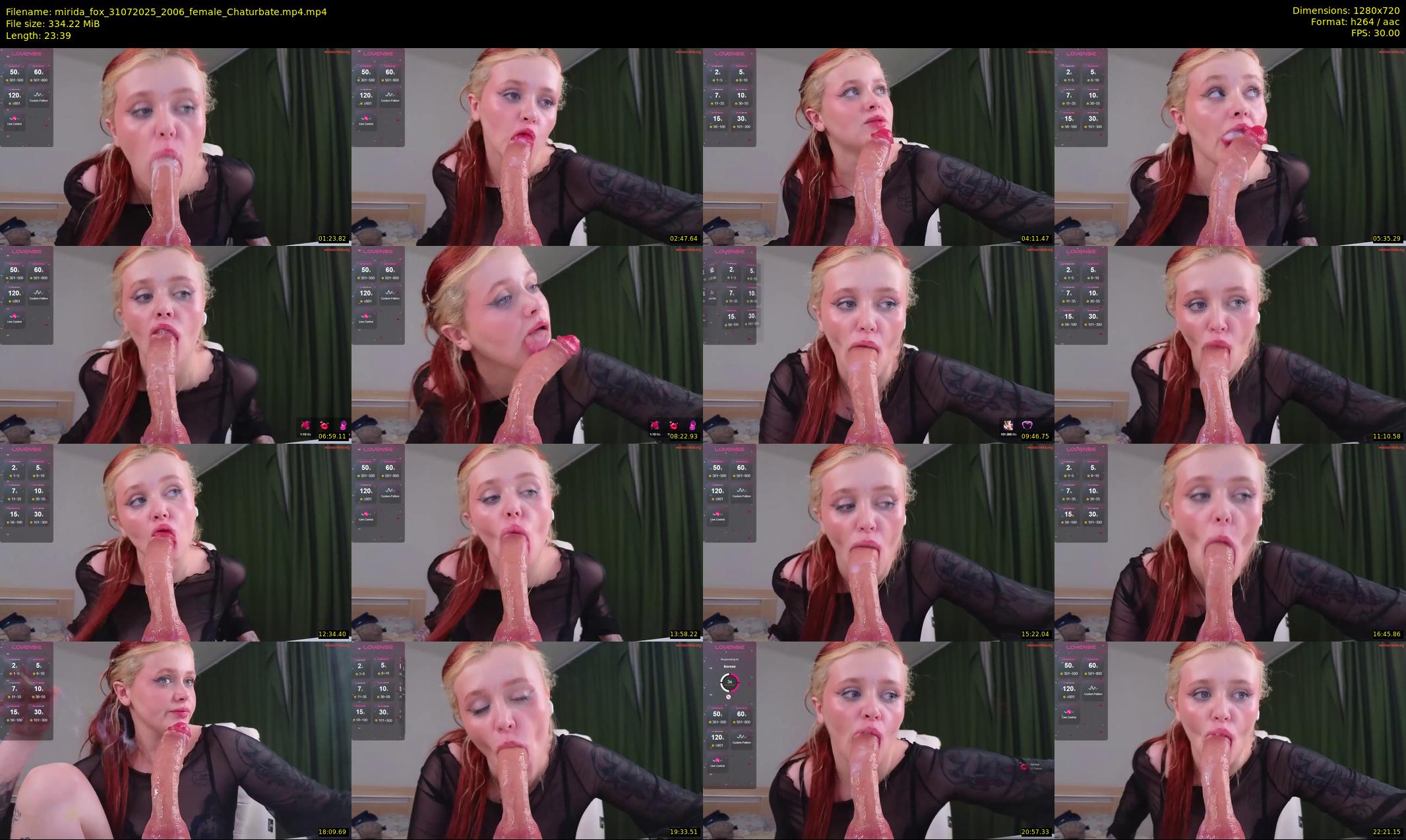 mirida_fox — 24 minute Chaturbate female cam show recording, 720p, Jul 31, 2025