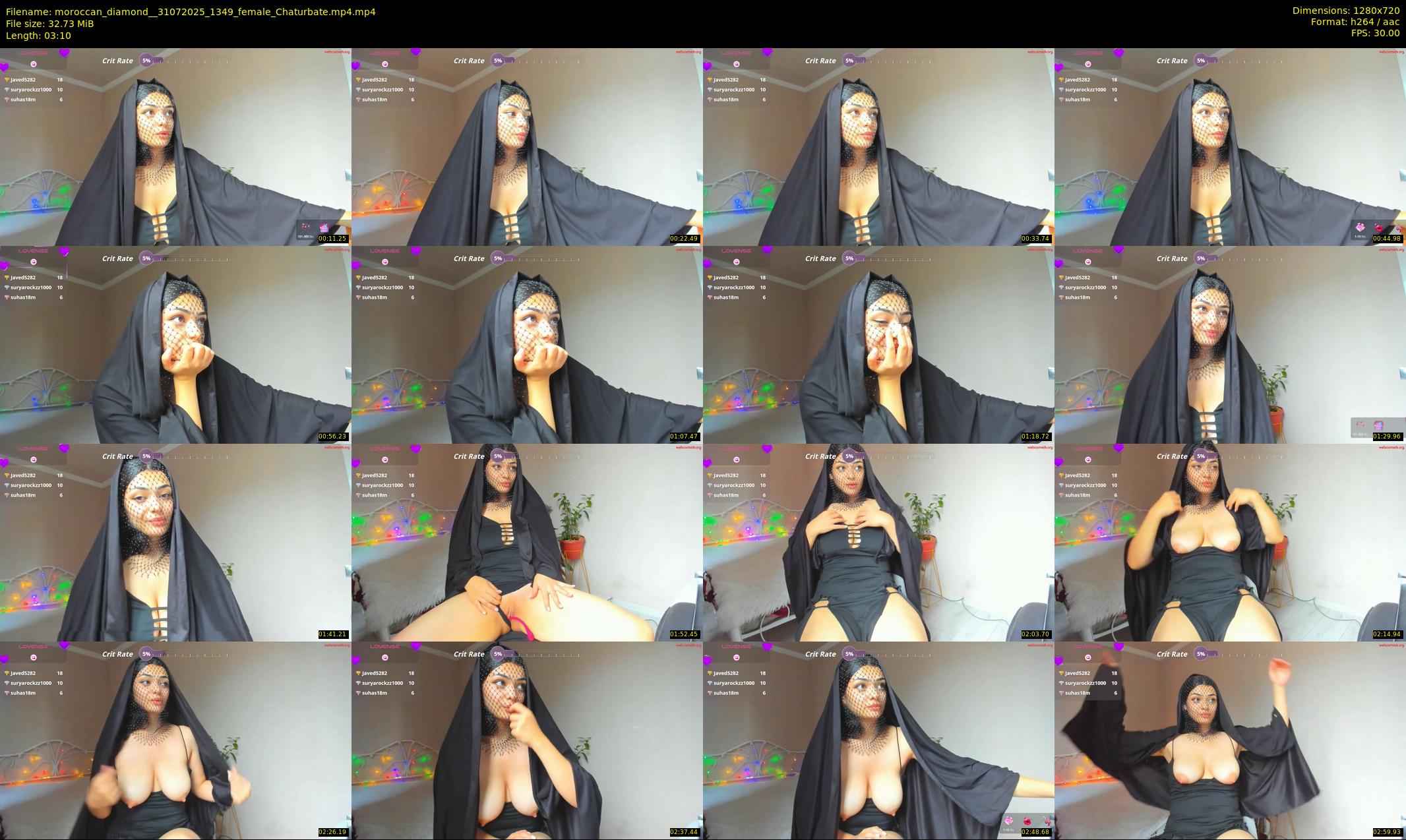 moroccan_diamond_ — 4 minute Chaturbate female cam show recording, 720p, Jul 31, 2025