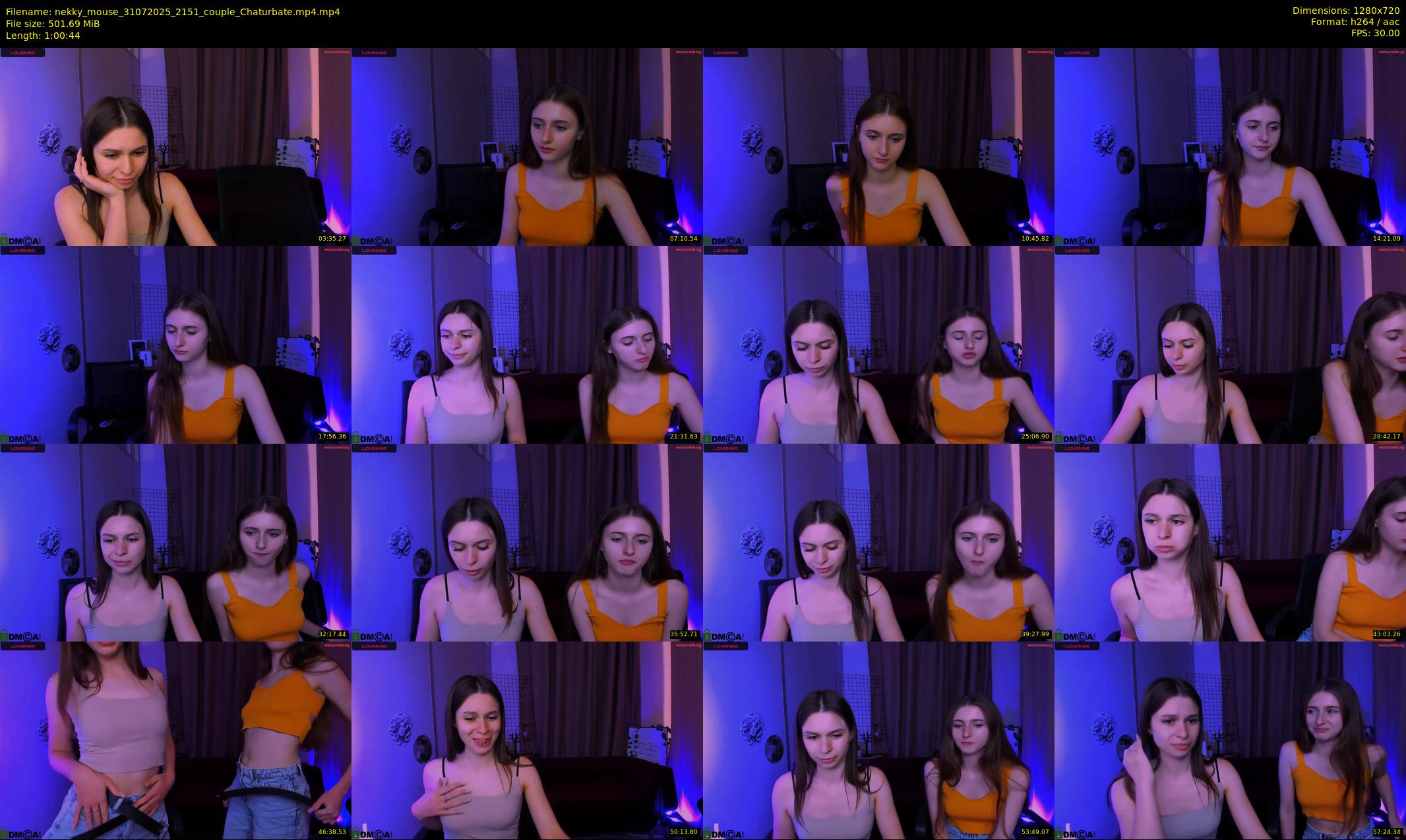nekky_mouse — 61 minute Chaturbate female cam show recording, 720p, Jul 31, 2025