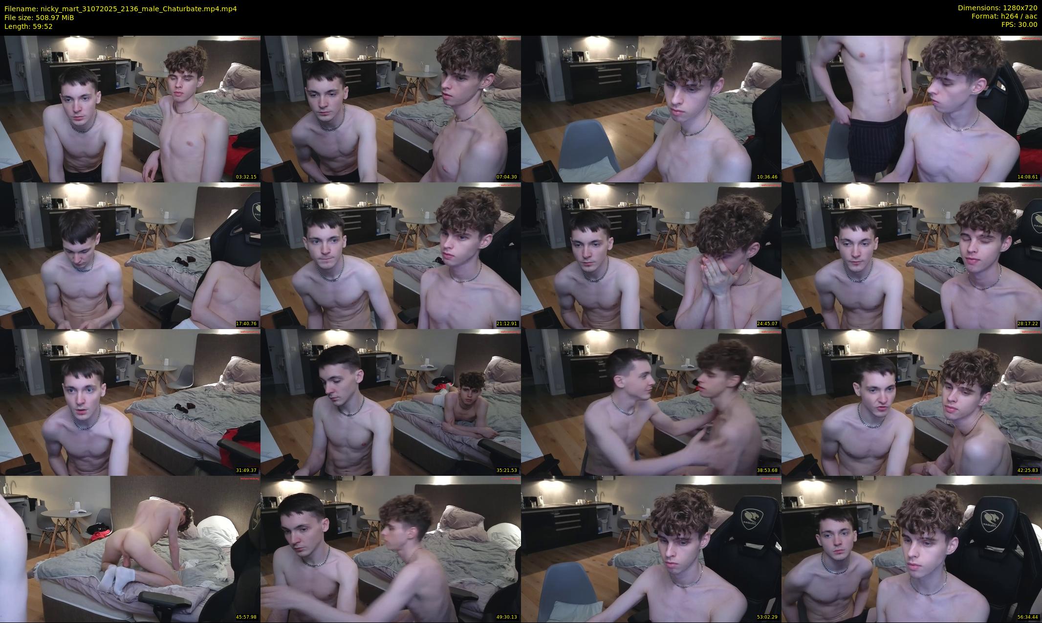 nicky_mart — 60 minute Chaturbate male cam show recording, 720p, Jul 31, 2025