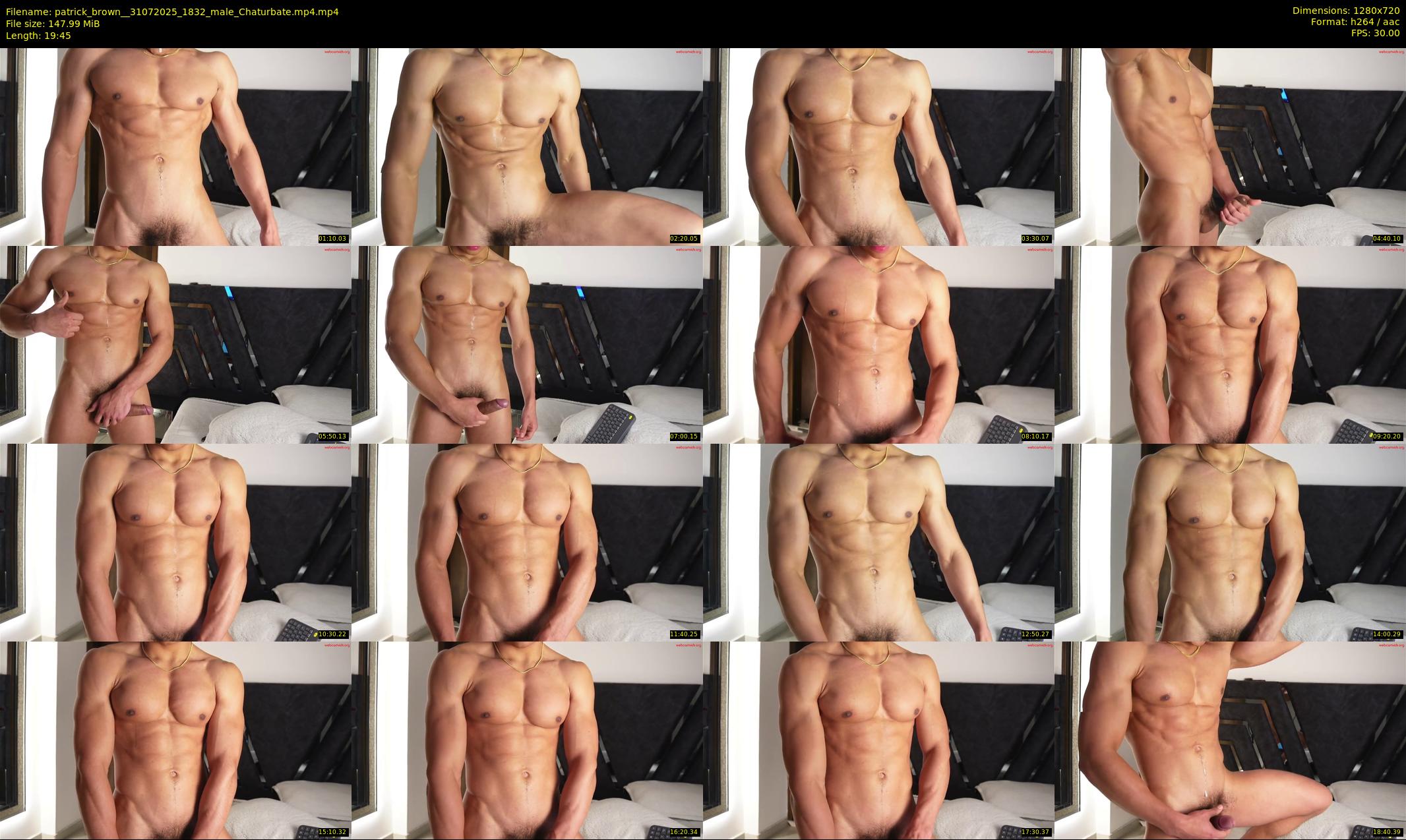 patrick_brown_ — 20 minute Chaturbate male cam show recording, 720p, Jul 31, 2025