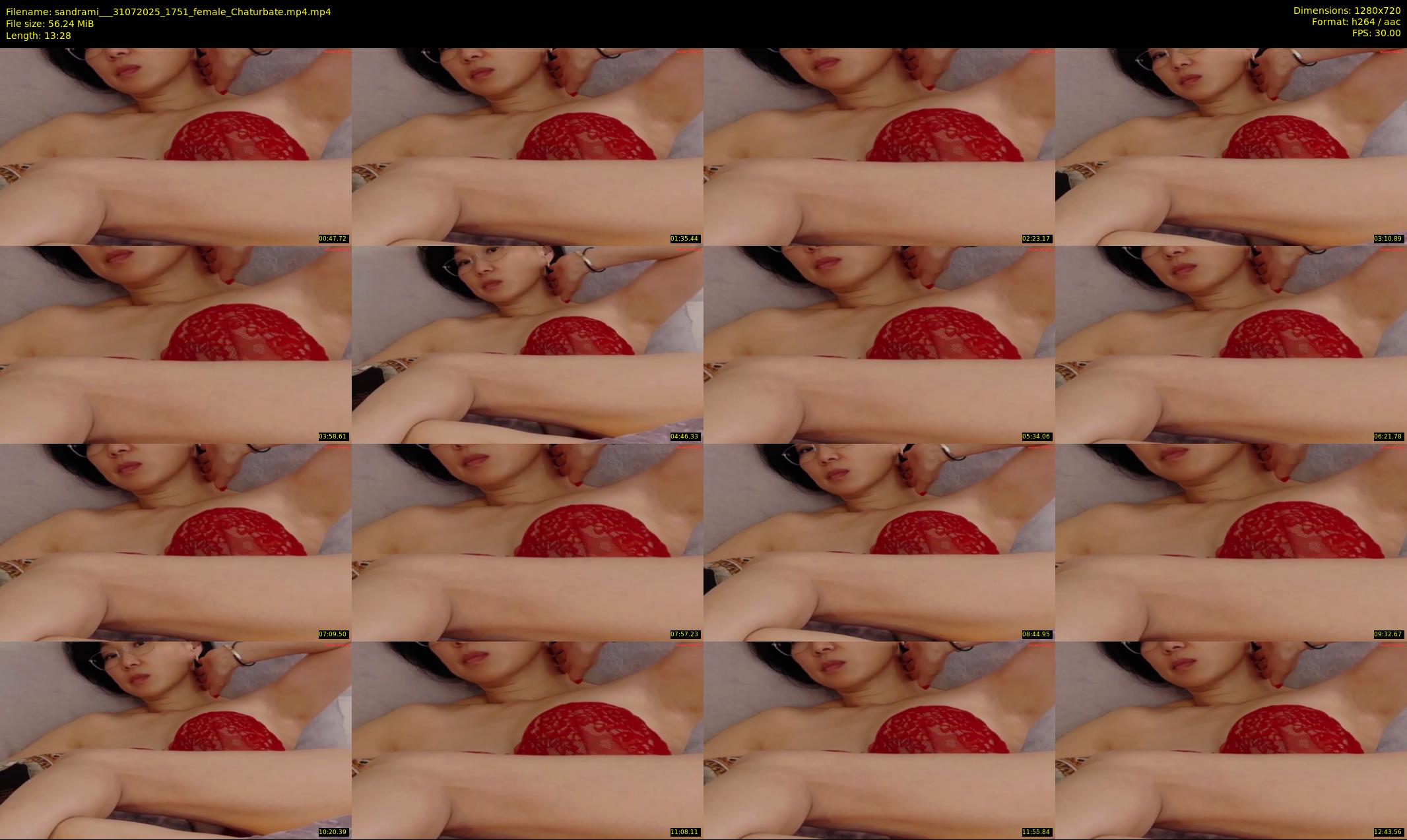 sandrami__ — 14 minute Chaturbate female cam show recording, 720p, Jul 31, 2025