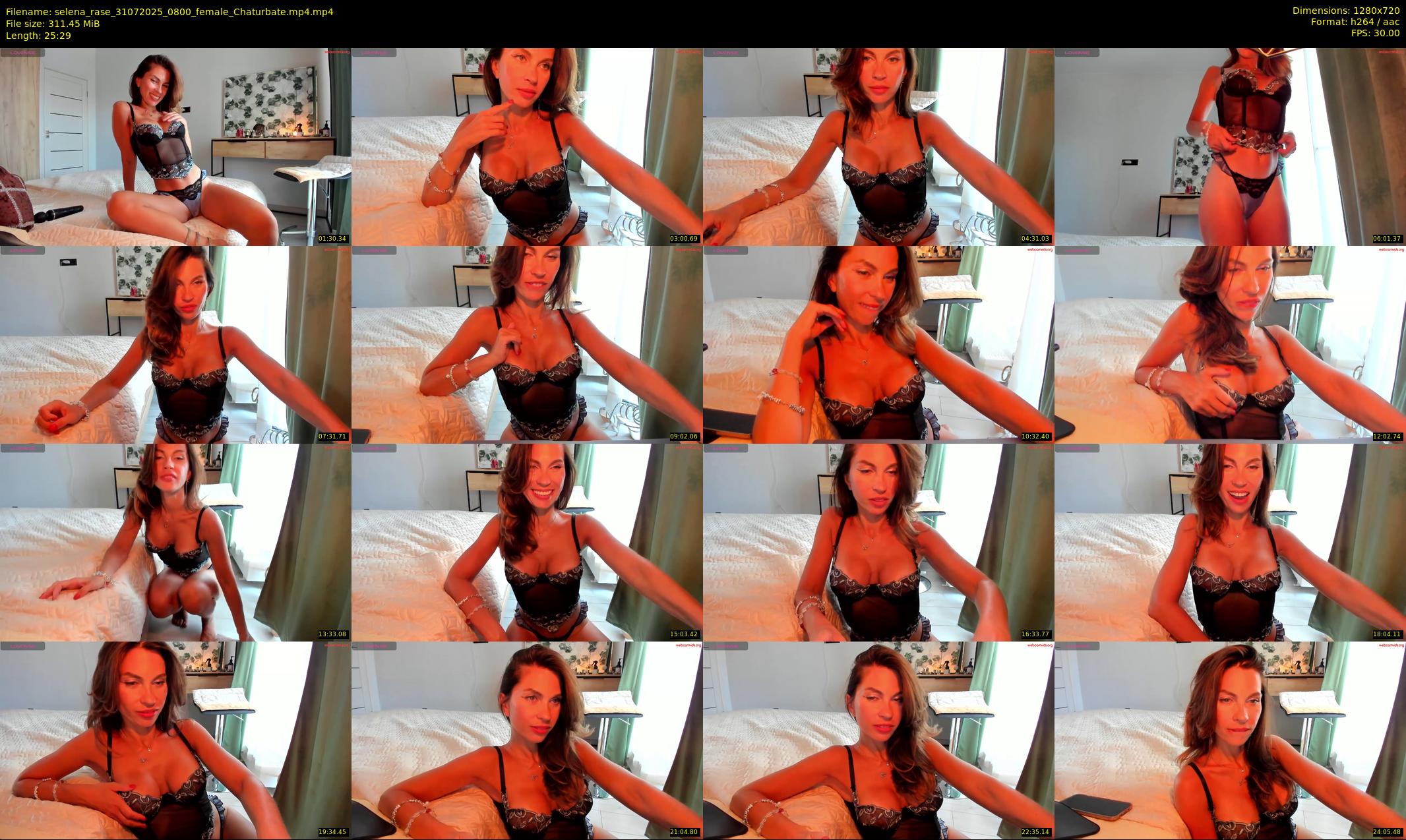 selena_rase — 26 minute Chaturbate female cam show recording, 720p, Jul 31, 2025