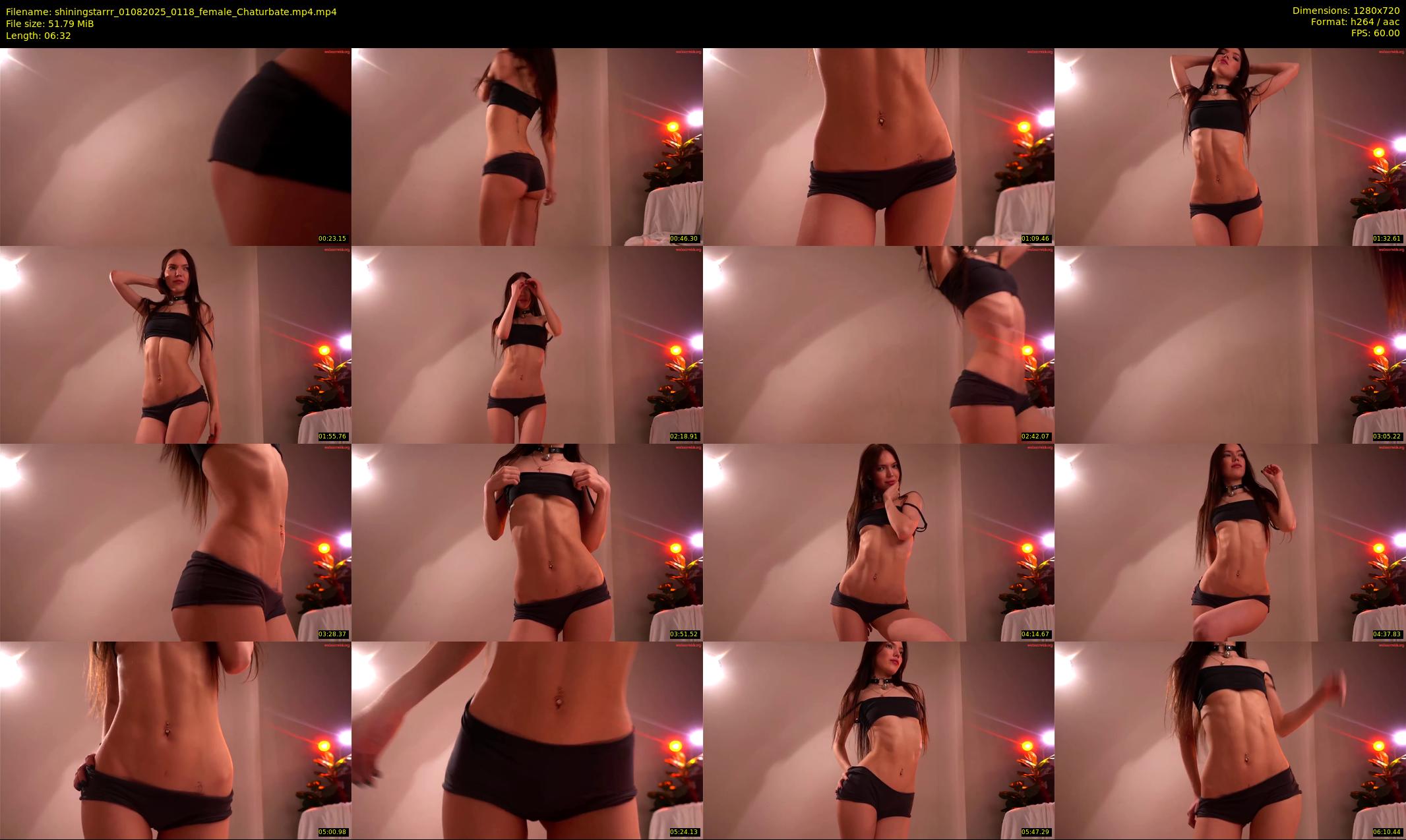 shiningstarrr — 7 minute Chaturbate female cam show recording, 720p, Aug 1, 2025