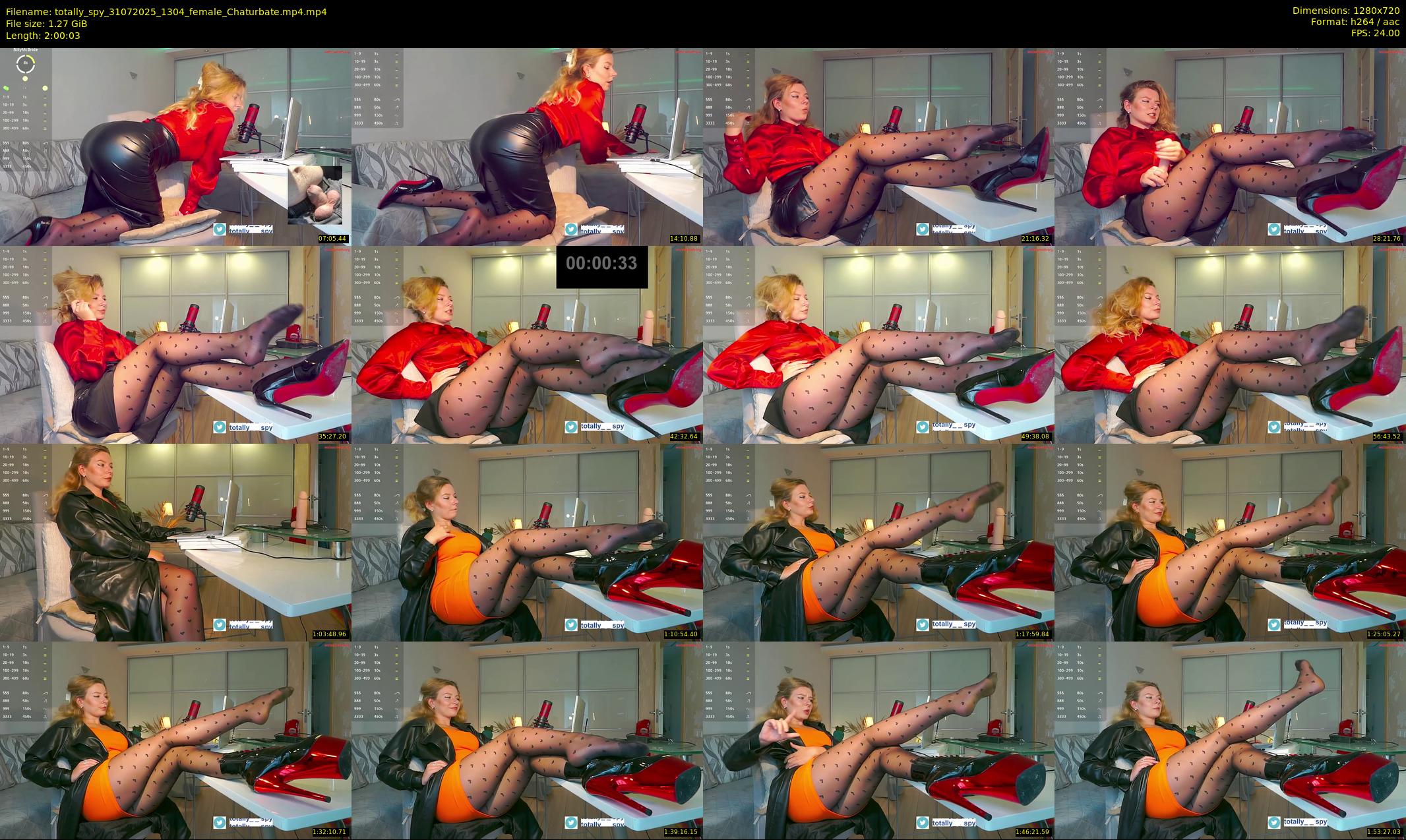 totally_spy — 121 minute Chaturbate female cam show recording, 720p, Jul 31, 2025