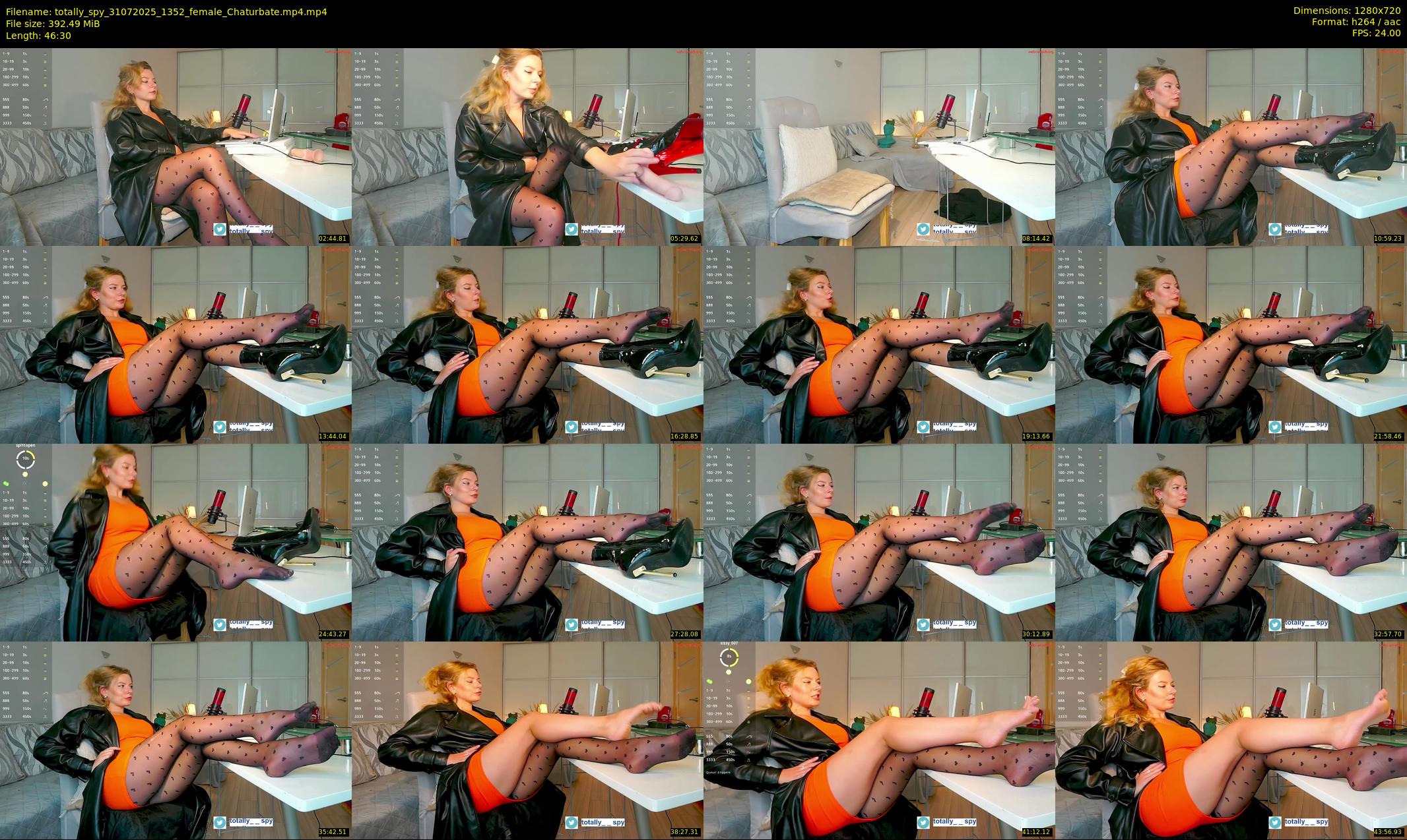 totally_spy — 47 minute Chaturbate female cam show recording, 720p, Jul 31, 2025